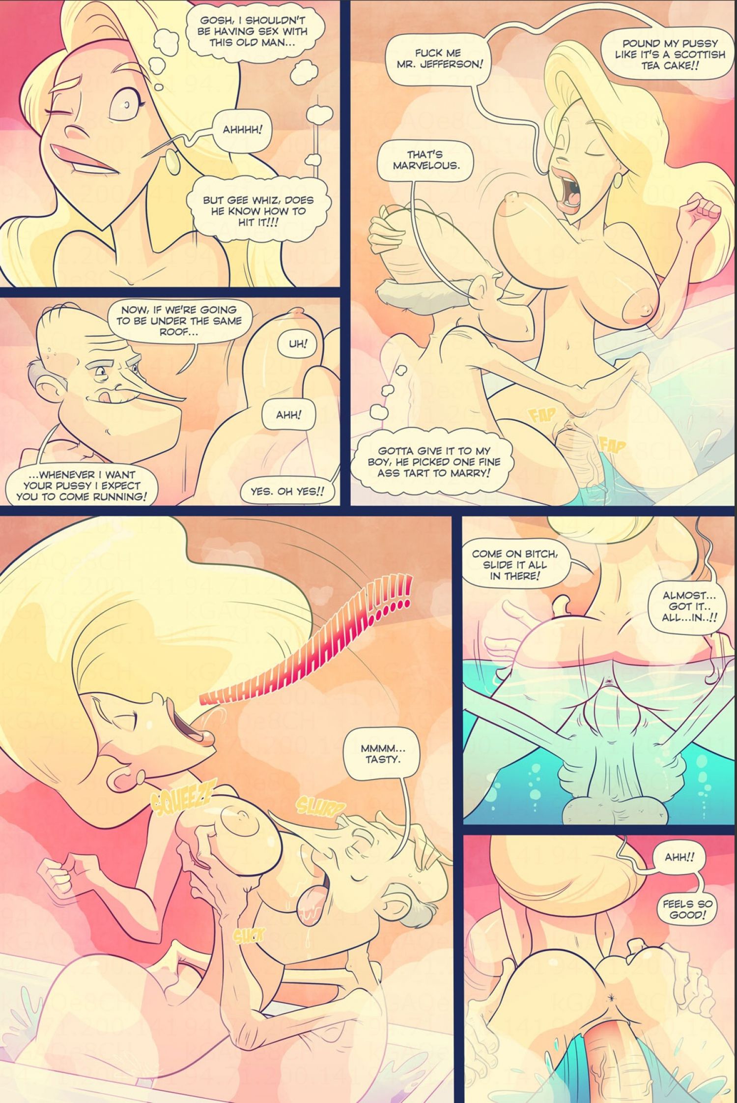 Grumpy Old Man Jefferson [JABComix] 2 . Grumpy Old Man Jefferson - The Washing Of The Wrinkly Balls - Chapter 2 [JABComix] – page 13