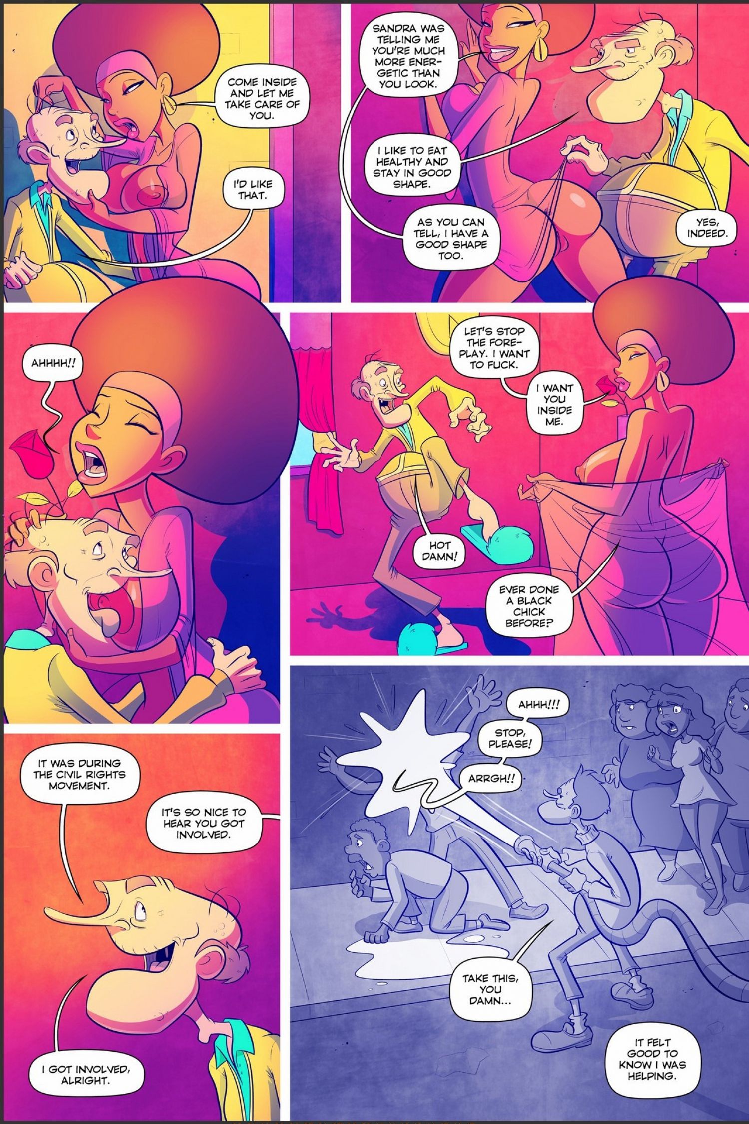 Grumpy Old Man Jefferson [JABComix] 4 . Grumpy Old Man Jefferson - The Horny Neighborhood - Chapter 4 [JABComix] – page 18