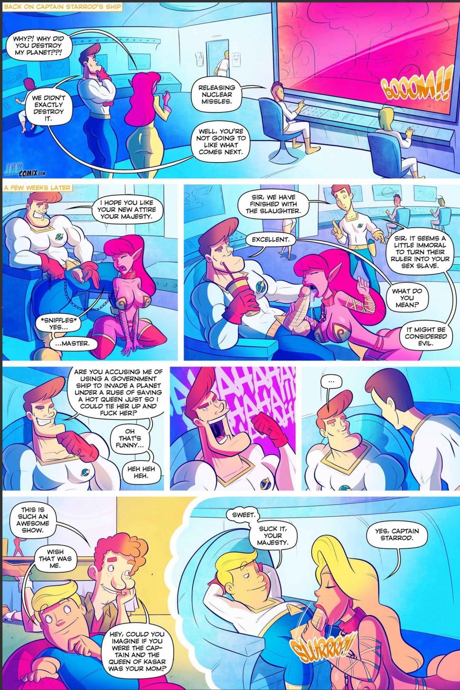 Grumpy Old Man Jefferson [JABComix] 4 . Grumpy Old Man Jefferson - The Horny Neighborhood - Chapter 4 [JABComix] – page 20
