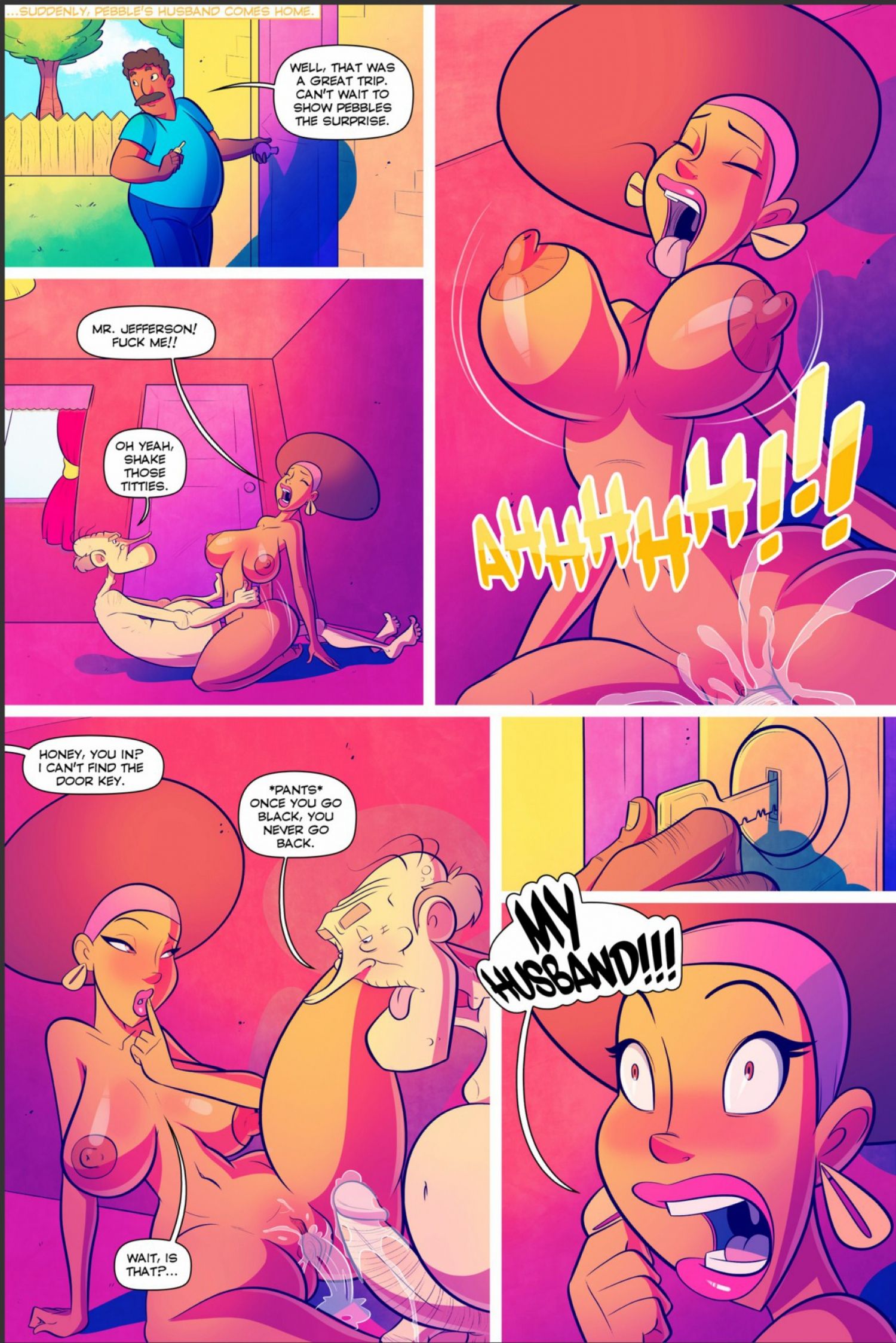 Grumpy Old Man Jefferson [JABComix] 4 . Grumpy Old Man Jefferson - The Horny Neighborhood - Chapter 4 [JABComix] – page 22