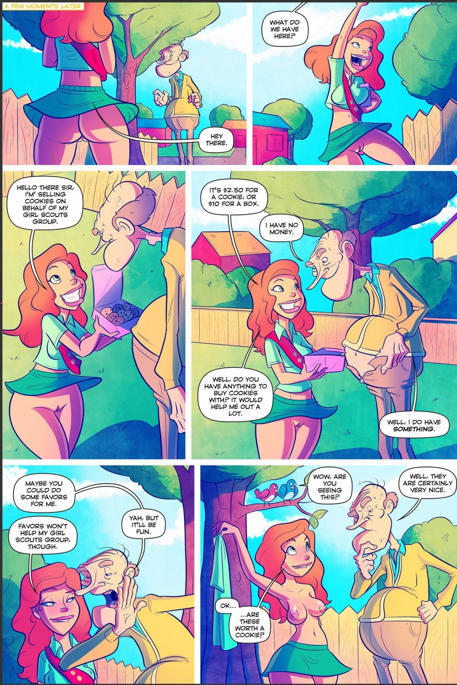 Grumpy Old Man Jefferson [JABComix] 4 . Grumpy Old Man Jefferson - The Horny Neighborhood - Chapter 4 [JABComix] – page 24