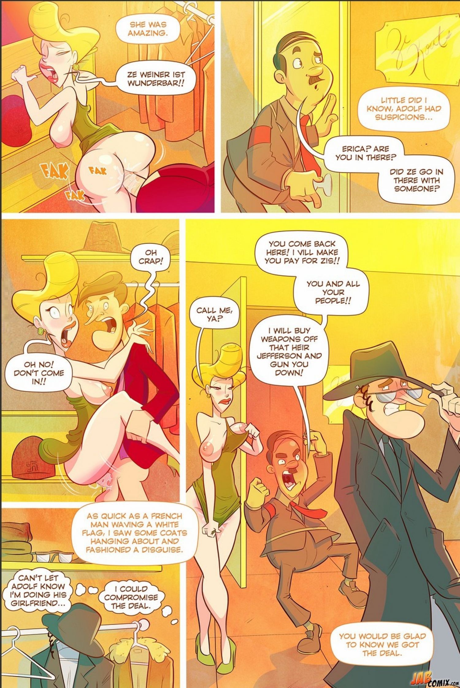 Grumpy Old Man Jefferson [JABComix] 3 . Grumpy Old Man Jefferson - Quality Time With The Granddaughters - Chapter 3 [JABComix] – page 10