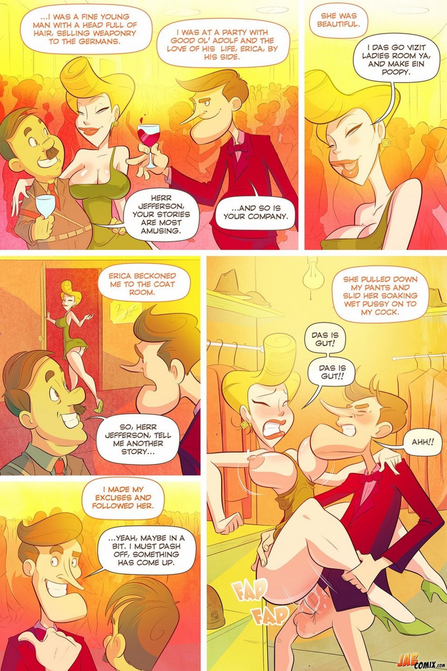 Grumpy Old Man Jefferson [JABComix] 3 . Grumpy Old Man Jefferson - Quality Time With The Granddaughters - Chapter 3 [JABComix] – page 9