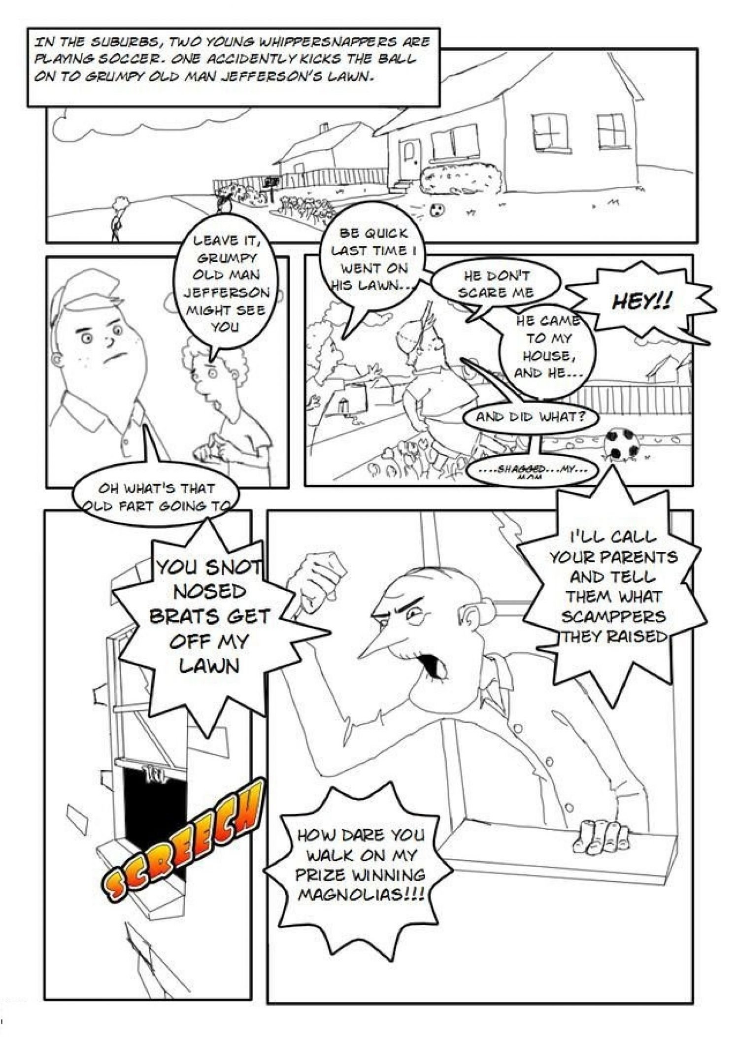 Grumpy Old Man Jefferson [JABComix] 0 . Grumpy Old Man Jefferson - One Old Man Two Saggy Balls And A Whole Lot Of Young Women - Chapter 0 [JABComix] – page 2