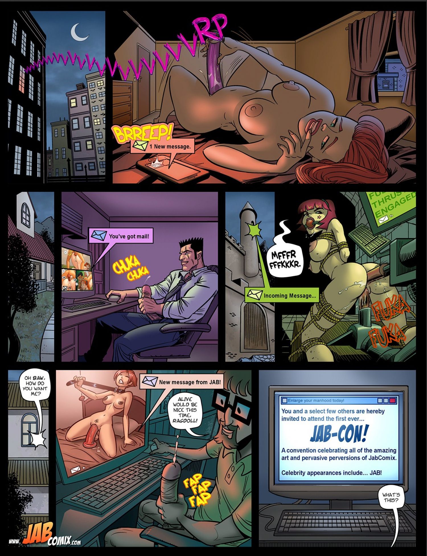 JAB-CON [JABComix] 1 . JAB-CON - Chapter 1 [JABComix] – page 2
