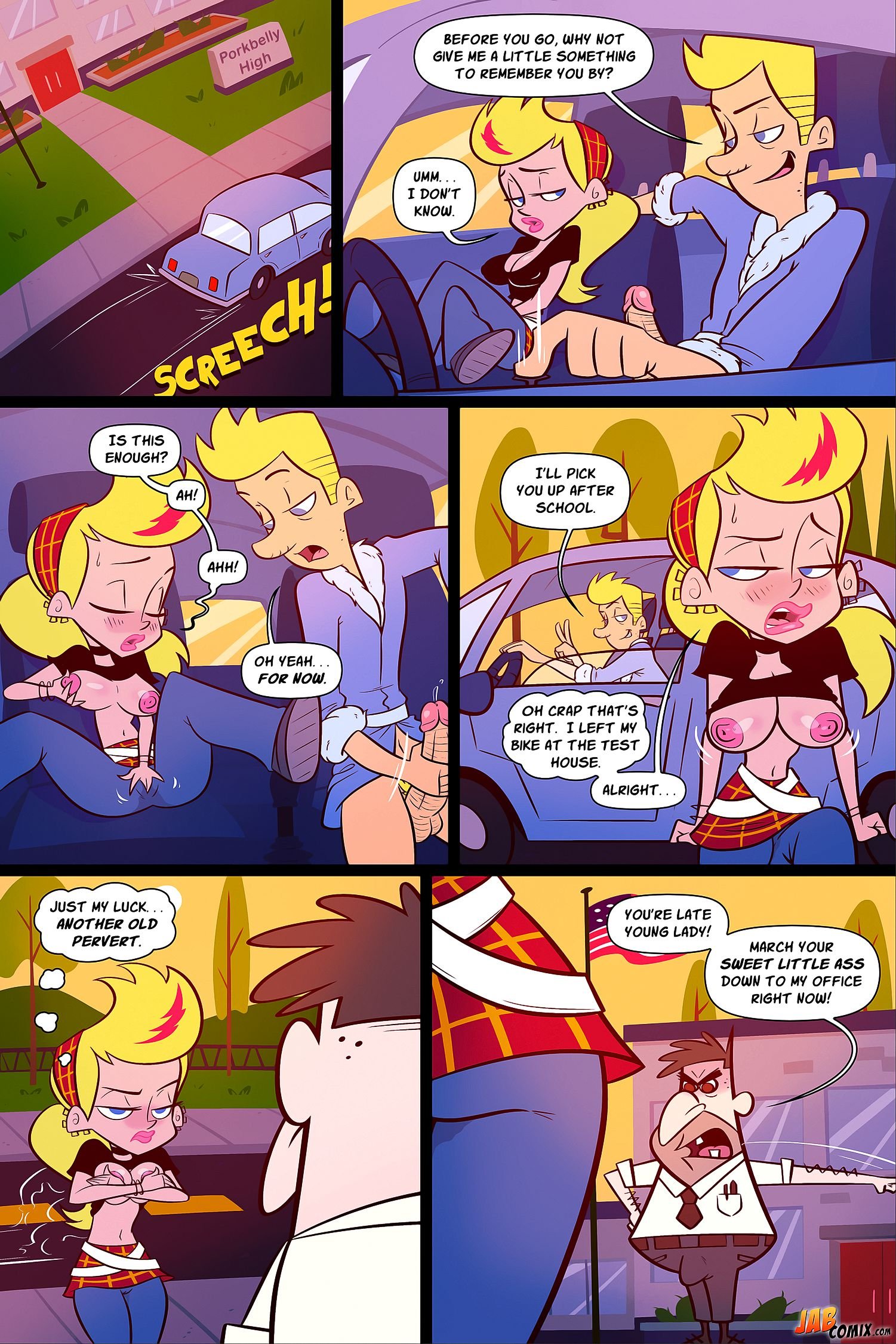 Johnny Testicles (Johnny Test) [JABComix] 3 . Johnny Testicles  - Chapter 3 (Johnny Test) [JABComix] – page 9