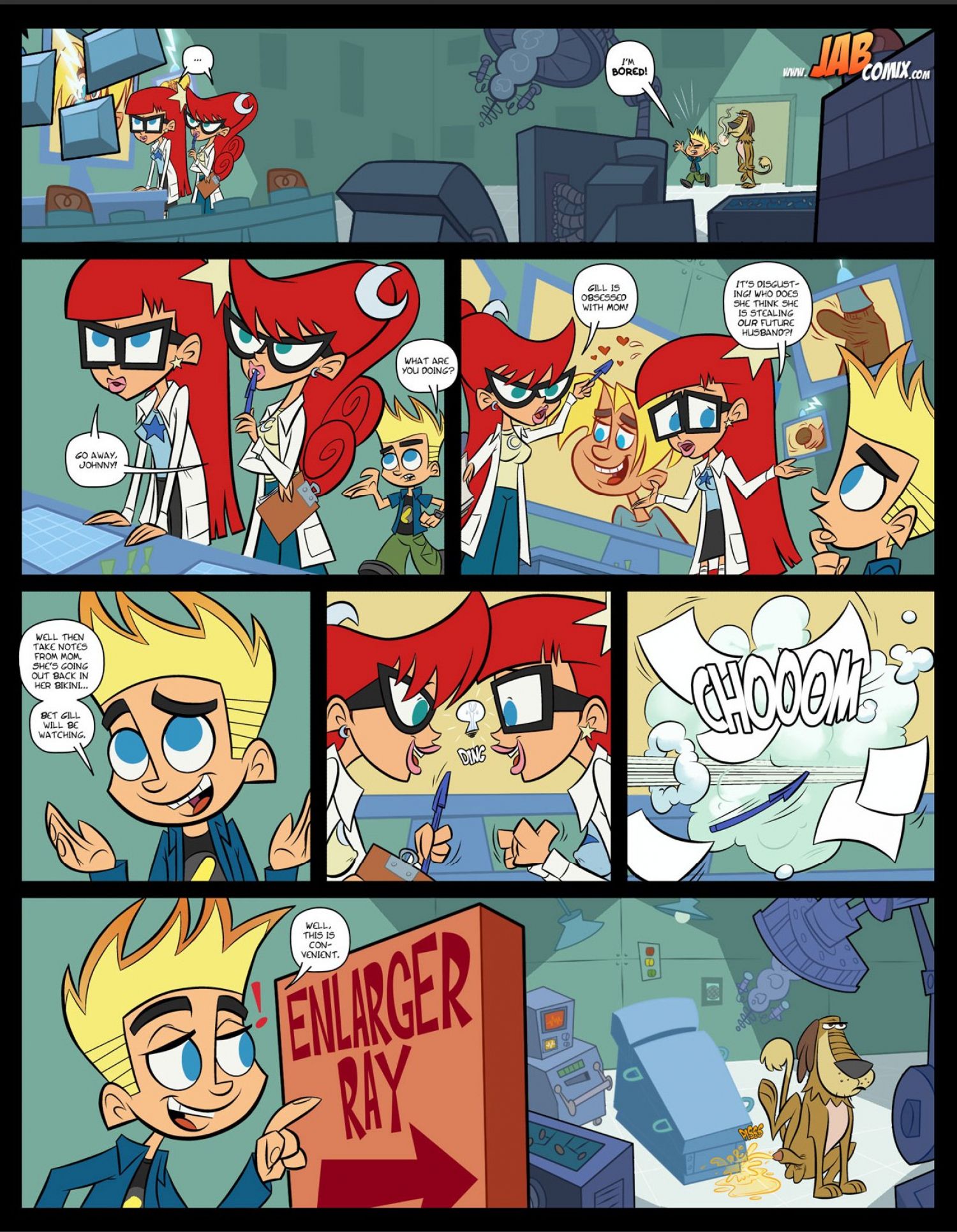 Johnny Testicles (Johnny Test) [JABComix] 1 . Johnny Testicles  - Chapter 1 (Johnny Test) [JABComix] – page 3