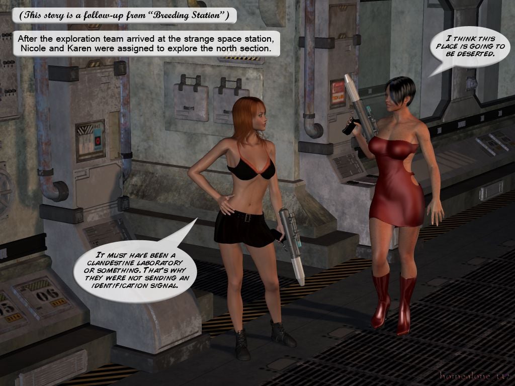 Egg Chamber [3DMonsterStories, Droid447] 1 . Egg Chamber  - Chapter 1 [3DMonsterStories, Droid447] – page 2