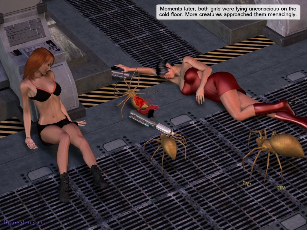 Egg Chamber [3DMonsterStories, Droid447] 1 . Egg Chamber  - Chapter 1 [3DMonsterStories, Droid447] – page 7