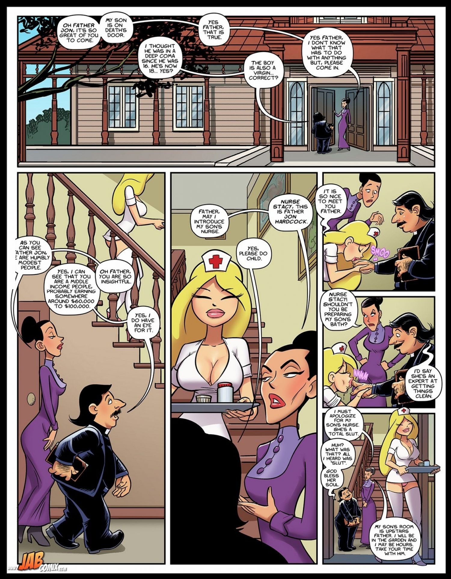 Nurse Stacy [JABComix] 2 . Nurse Stacy  - Chapter 2 [JABComix] – page 2