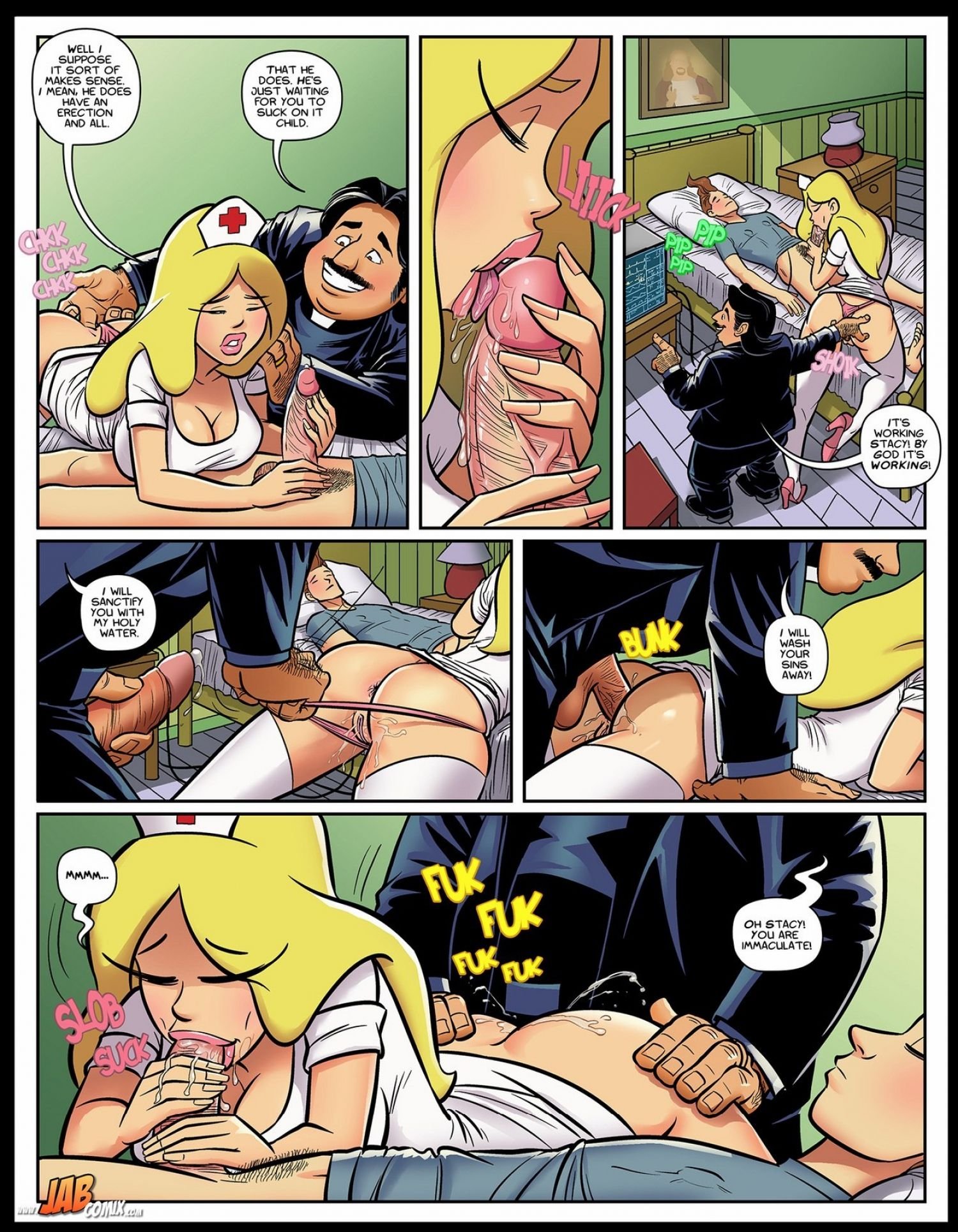 Nurse Stacy [JABComix] 2 . Nurse Stacy  - Chapter 2 [JABComix] – page 6