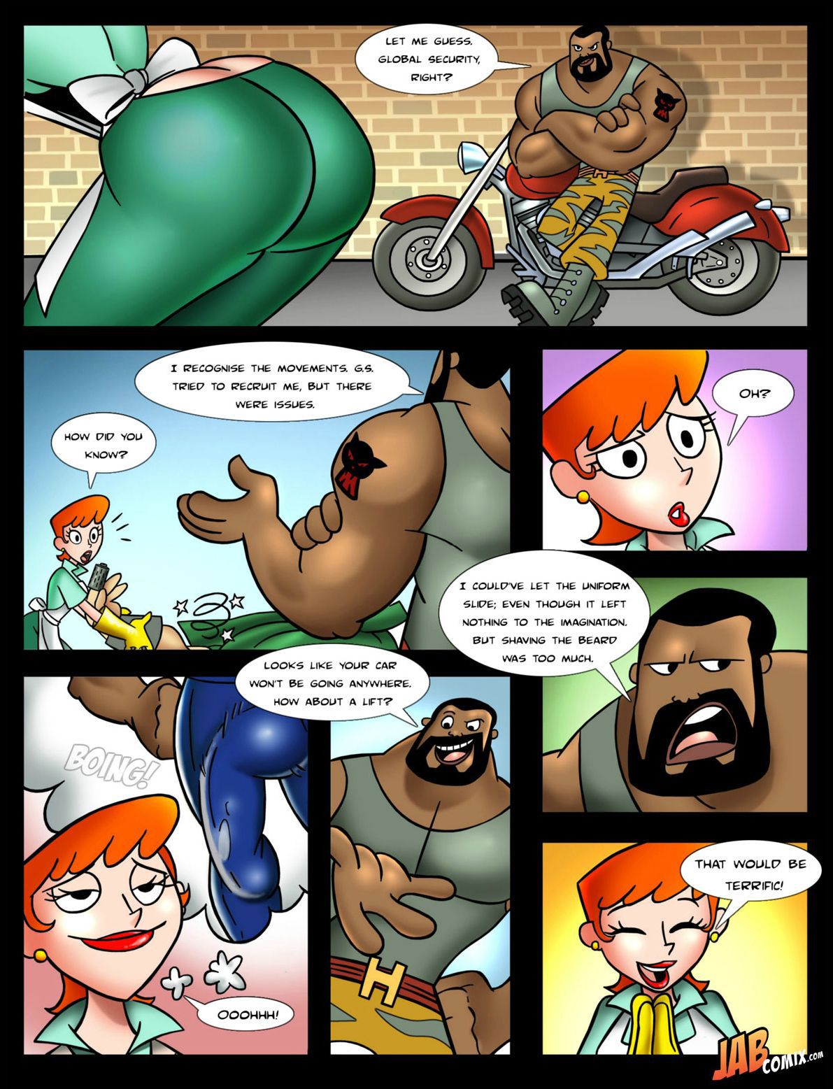 The Adventures Of Action Fuckin’ Hank (Dexter’s Laboratory) [JABComix] 1 . The Adventures Of Action Fuckin' Hank - A Hankerin' For Some Action - Chapter 1 (Dexter's Laboratory) [JABComix] – page 3