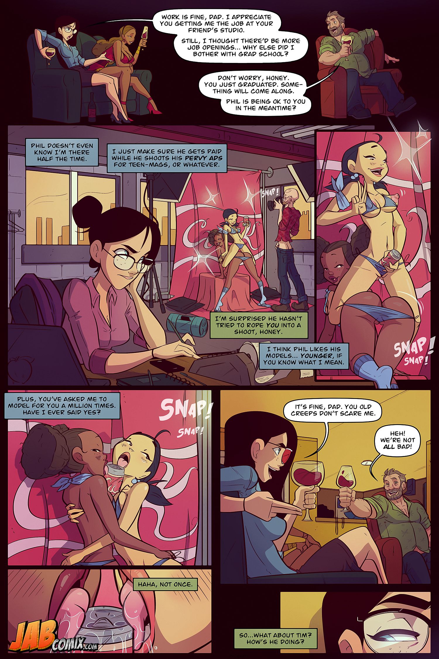 The Photoshoot [JABComix] 1 . The Photoshoot  - Chapter 1 [JABComix] – page 5