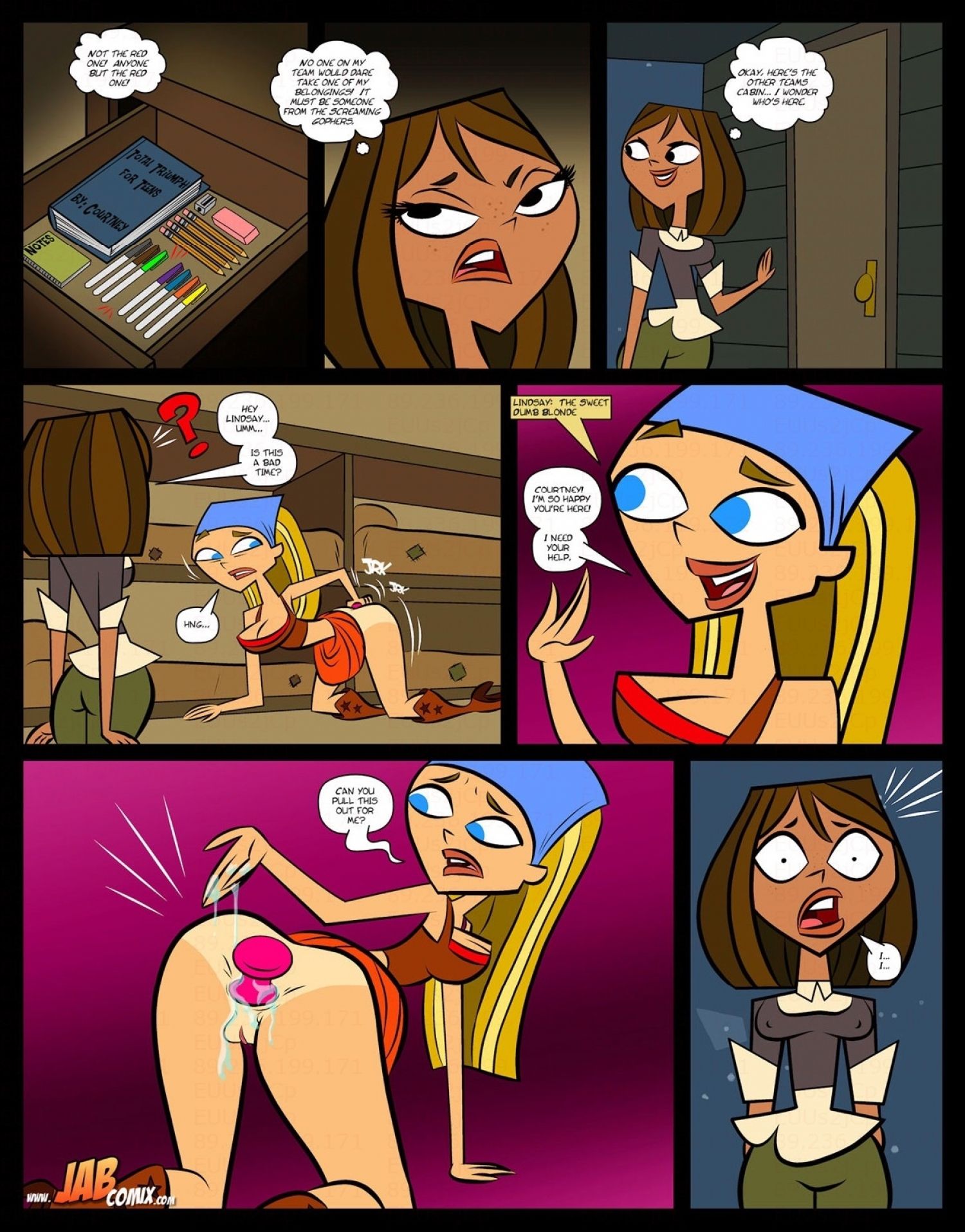 Total Fucking Drama (Total Drama) [JABComix] 1 . Total Fucking Drama  - Chapter 1 (Total Drama) [JABComix] – page 8