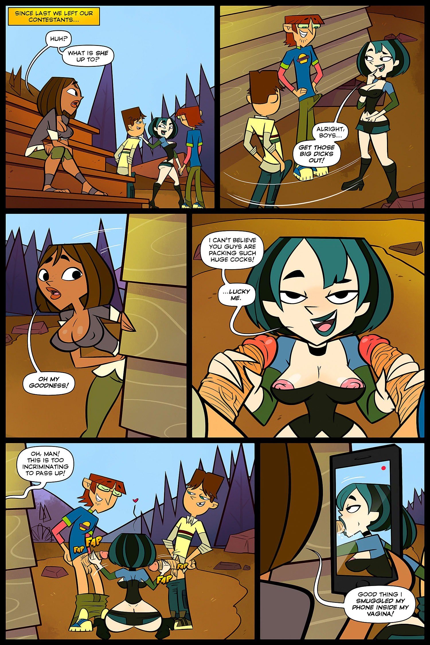 Total Fucking Drama (Total Drama) [JABComix] 2 . Total Fucking Drama  - Chapter 2 (Total Drama) [JABComix] – page 2