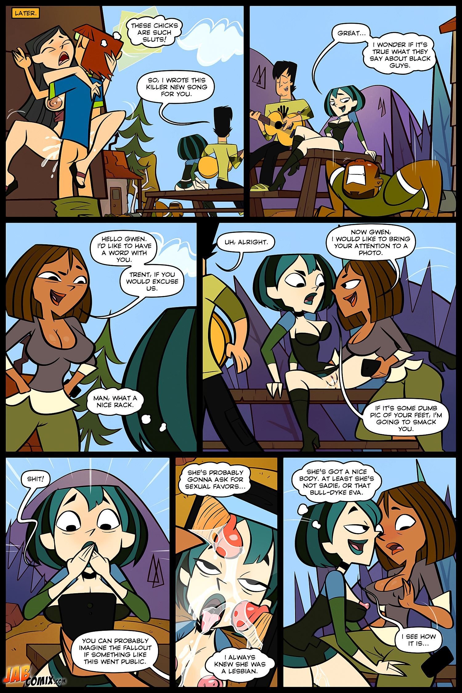 Total Fucking Drama (Total Drama) [JABComix] 2 . Total Fucking Drama  - Chapter 2 (Total Drama) [JABComix] – page 3