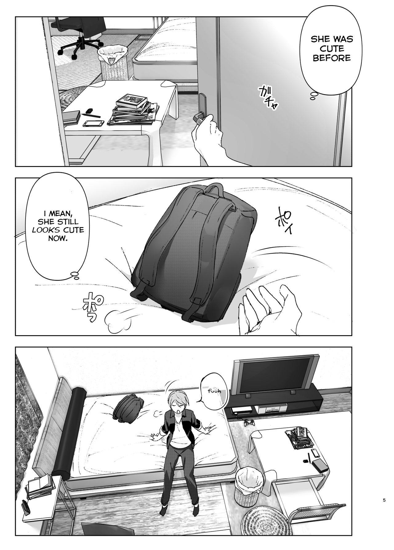 She Was Cute Before [Nakani] 1 . She Was Cute Before  - Chapter 1 [Nakani] – page 4