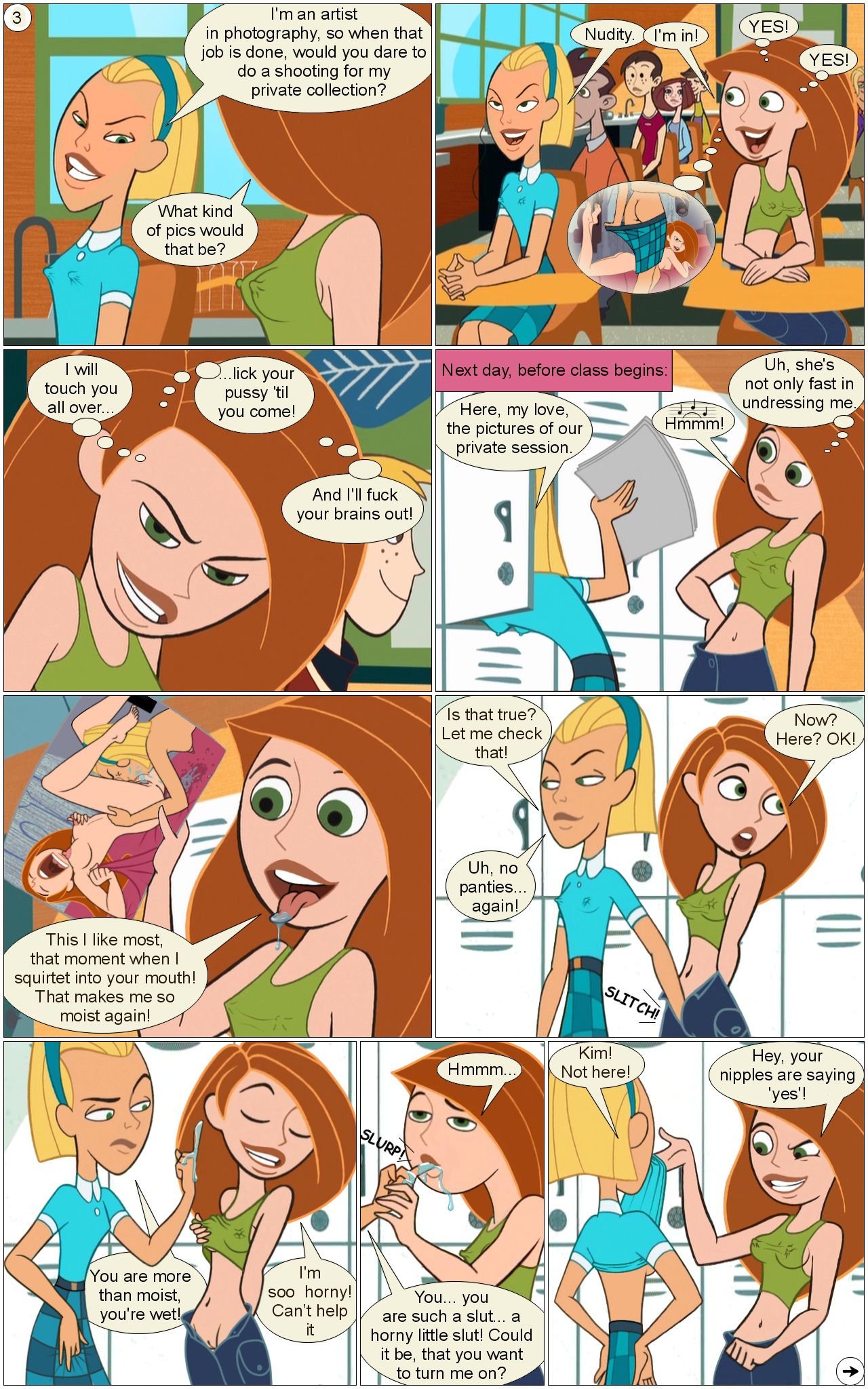 Photography Class (Kim Possible) [Gagala] 1 . Photography Class  - Chapter 1 (Kim Possible) [Gagala] – page 4