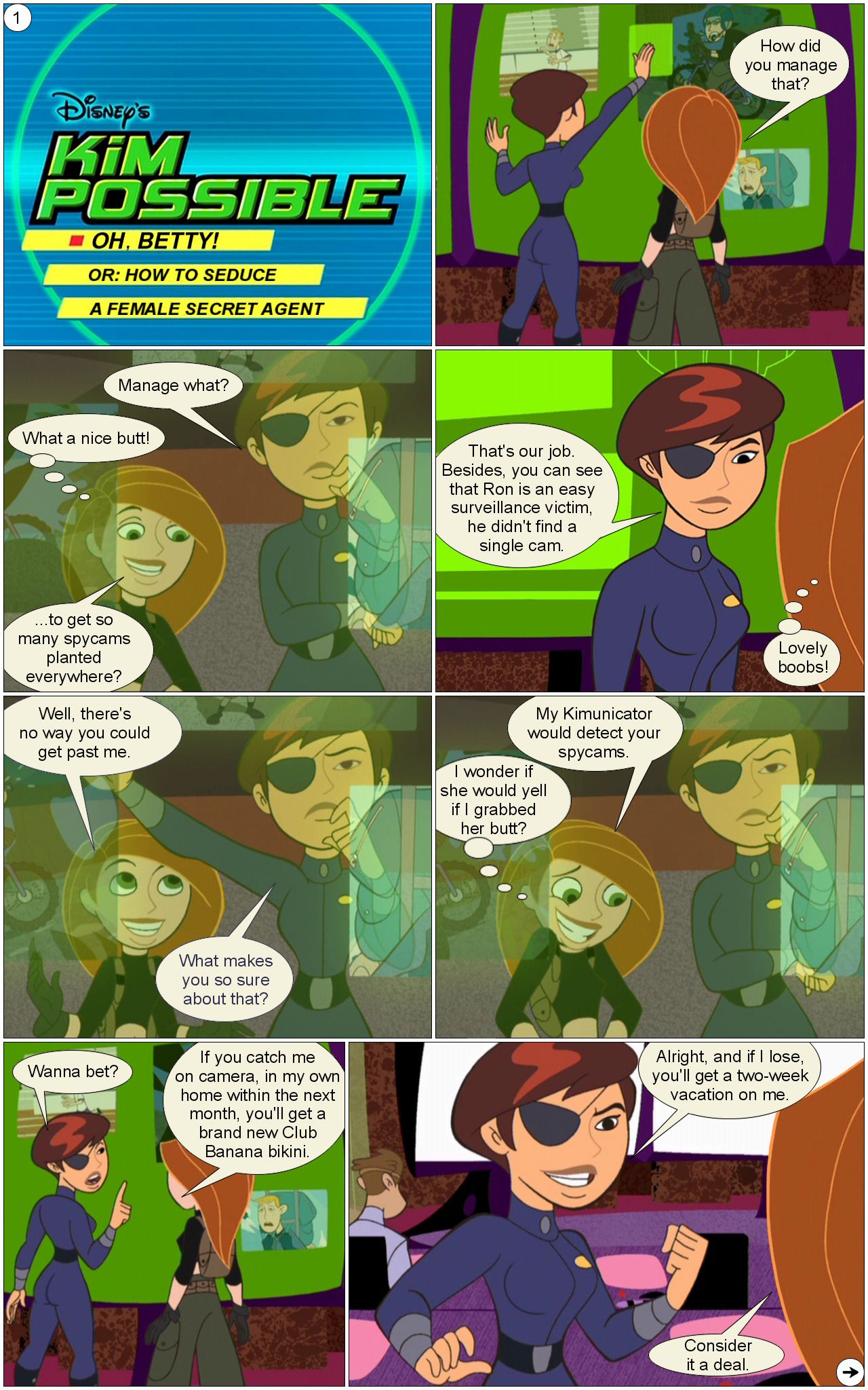 Oh, Betty! (Kim Possible) [Gagala] 1 . Oh, Betty!  - Chapter 1 (Kim Possible) [Gagala] – page 2