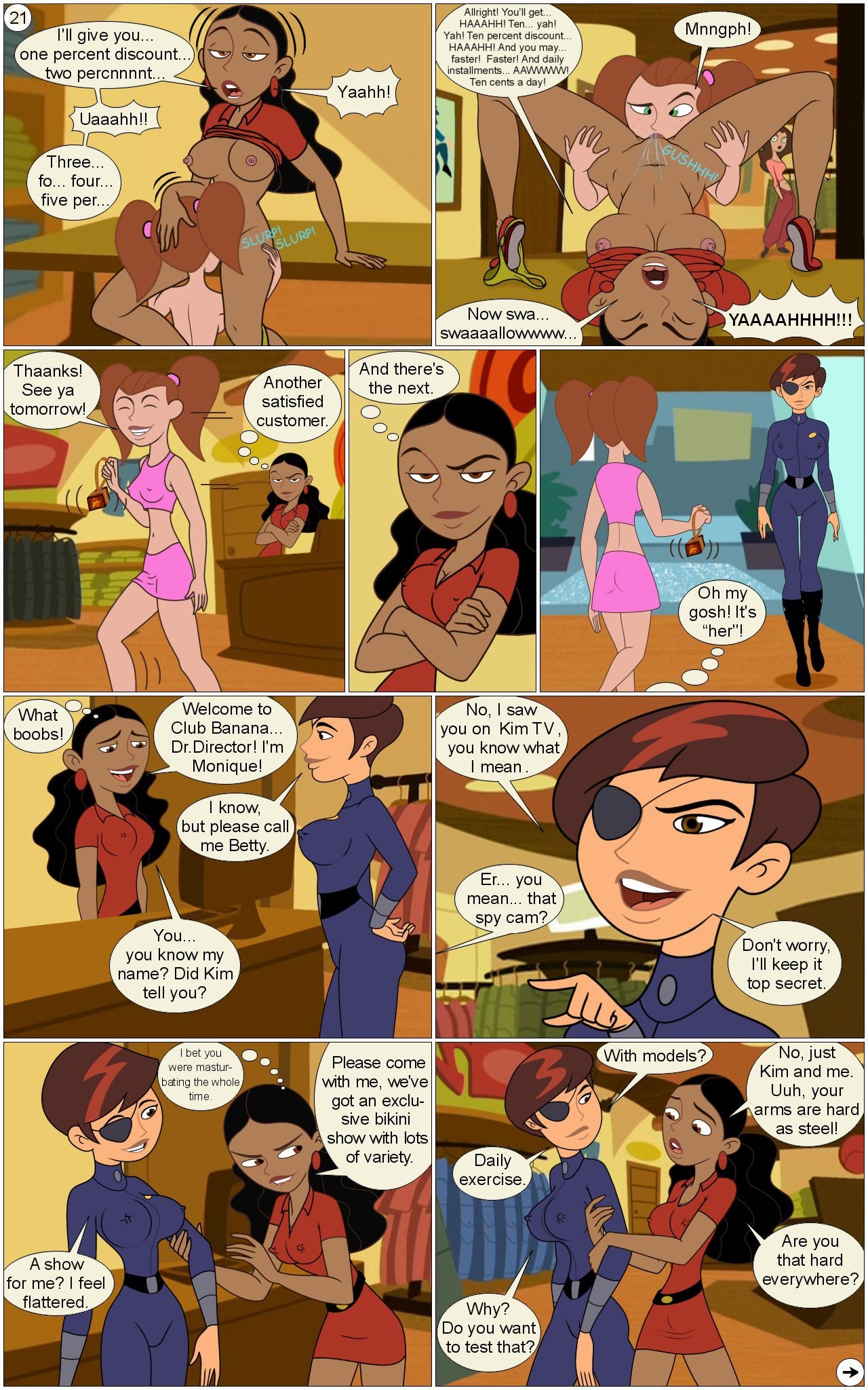 Oh, Betty! (Kim Possible) [Gagala] 1 . Oh, Betty!  - Chapter 1 (Kim Possible) [Gagala] – page 22