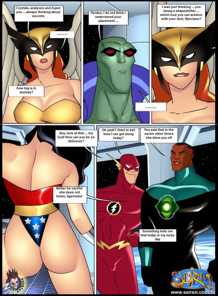 League It Up, Justice (Justice League) [Seiren] 1.1 . League It Up, Justice  - Chapter 1 - Part 1 (Justice League) [Seiren] – page 6