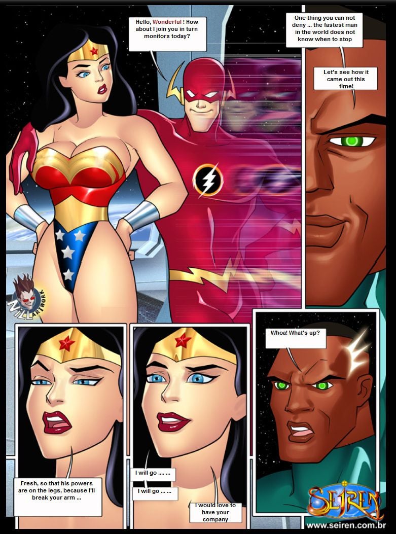 League It Up, Justice (Justice League) [Seiren] 1.1 . League It Up, Justice  - Chapter 1 - Part 1 (Justice League) [Seiren] – page 7