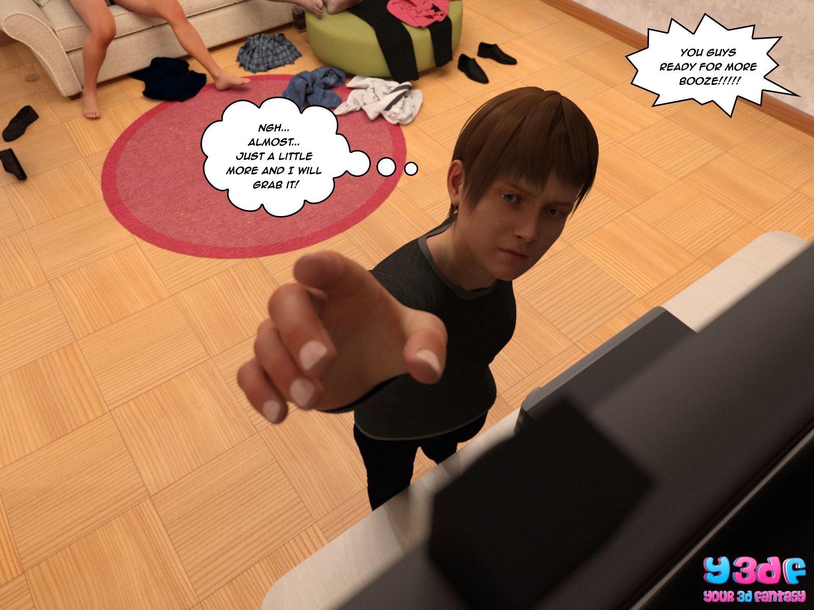 Bad Boss [Y3DF] 3 . Bad Boss - Chapter 3 [Y3DF] – page 10