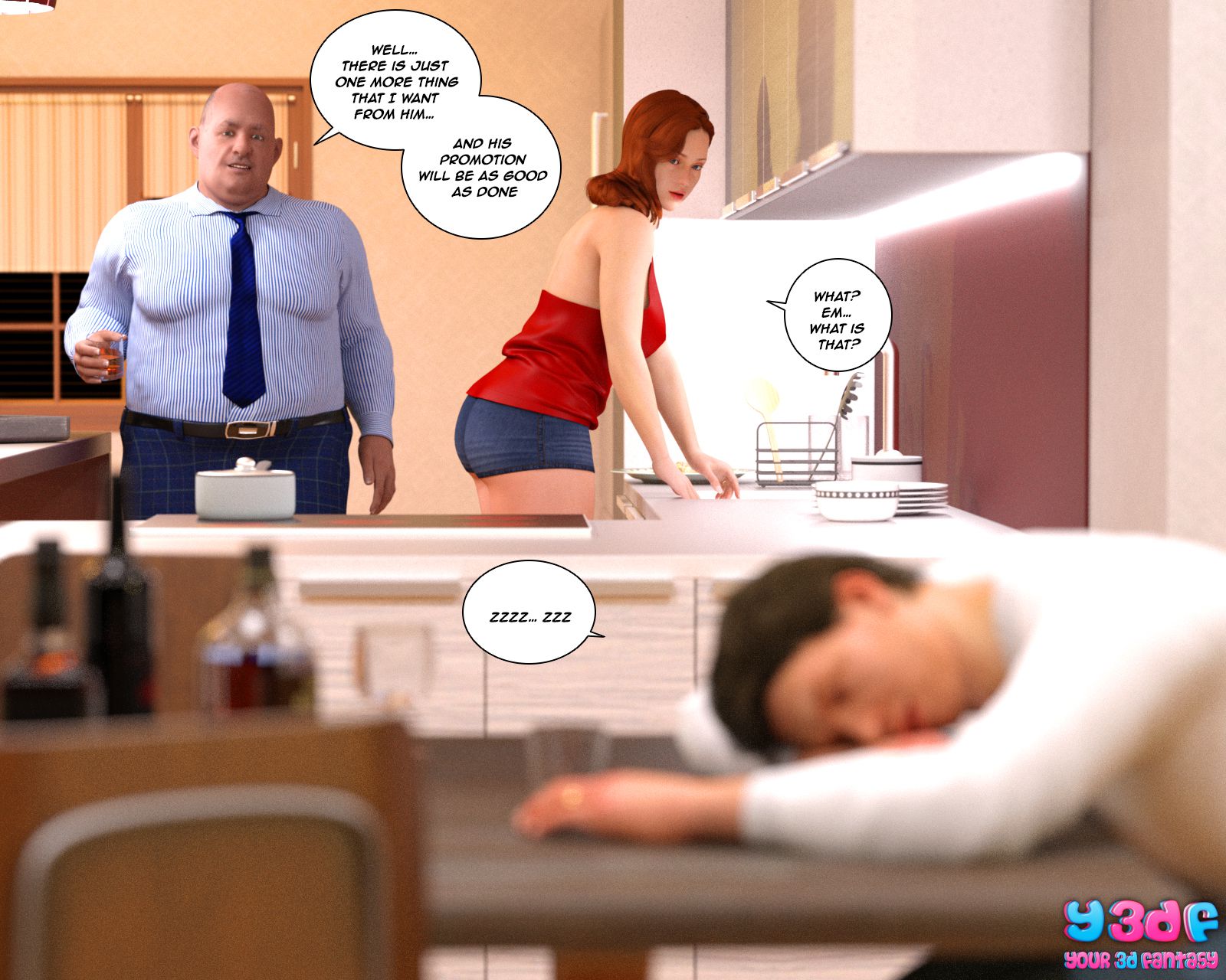 Bad Boss [Y3DF] 1 . Bad Boss - Chapter 1 [Y3DF] – page 11