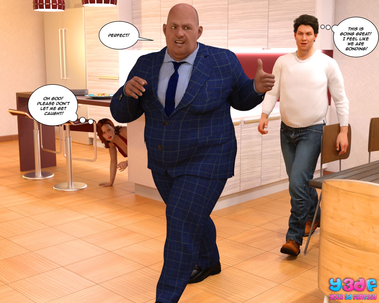 Bad Boss [Y3DF] 1 . Bad Boss - Chapter 1 [Y3DF] – page 42