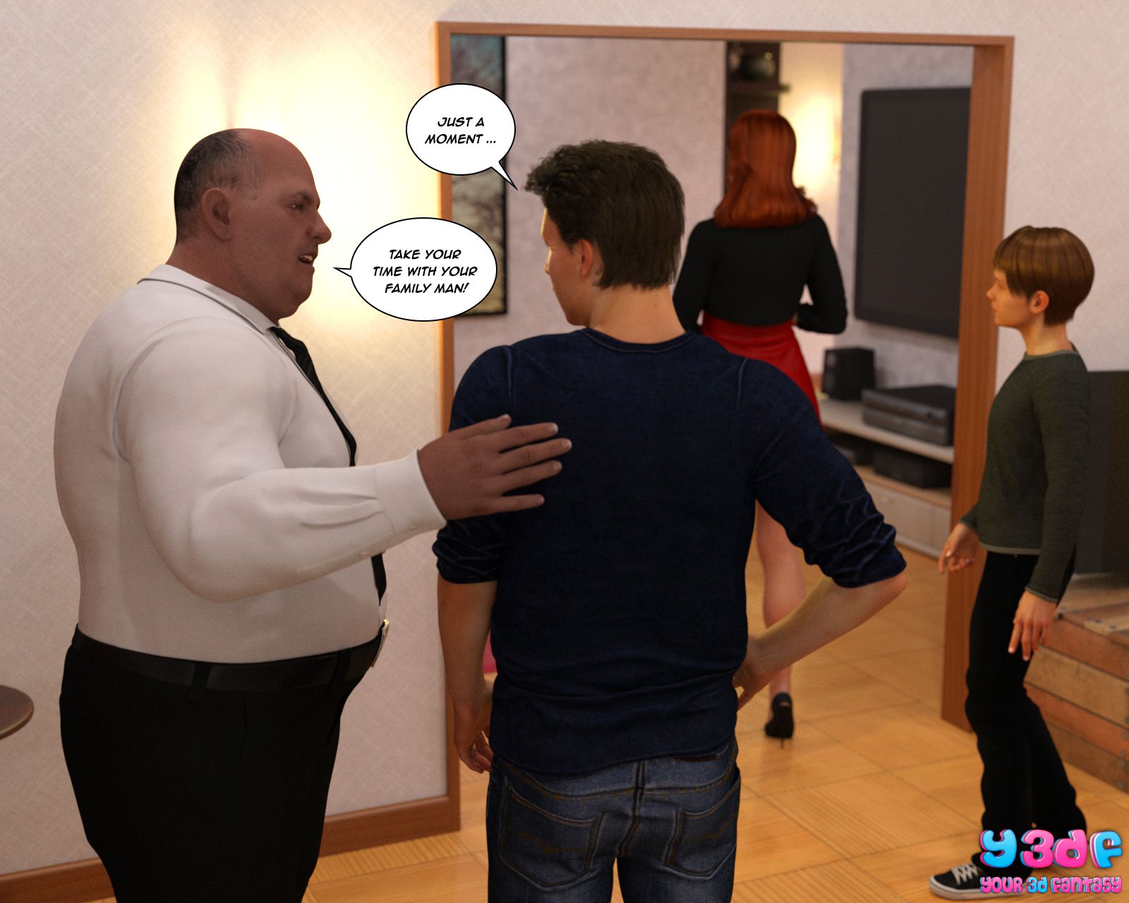 Bad Boss [Y3DF] 2 . Bad Boss - Chapter 2 [Y3DF] – page 57