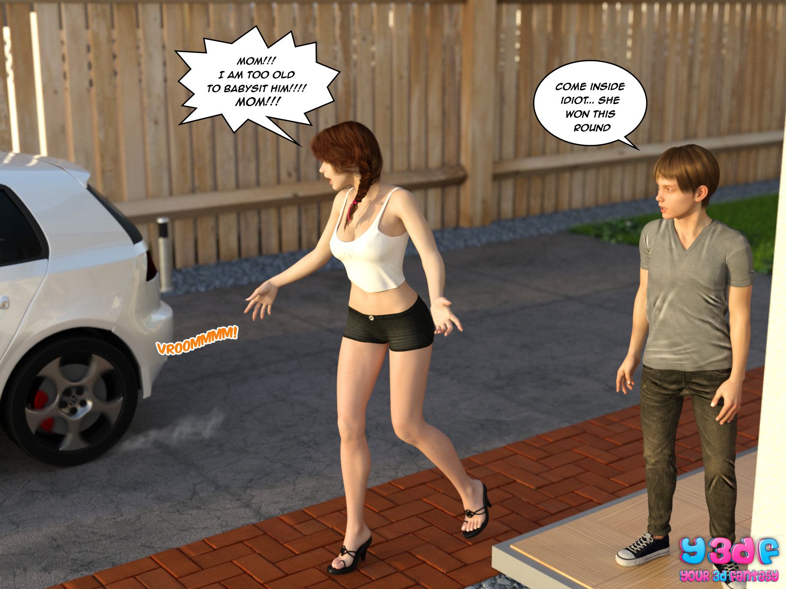 Bad Boss [Y3DF] 4 . Bad Boss - Chapter 4 [Y3DF] – page 12