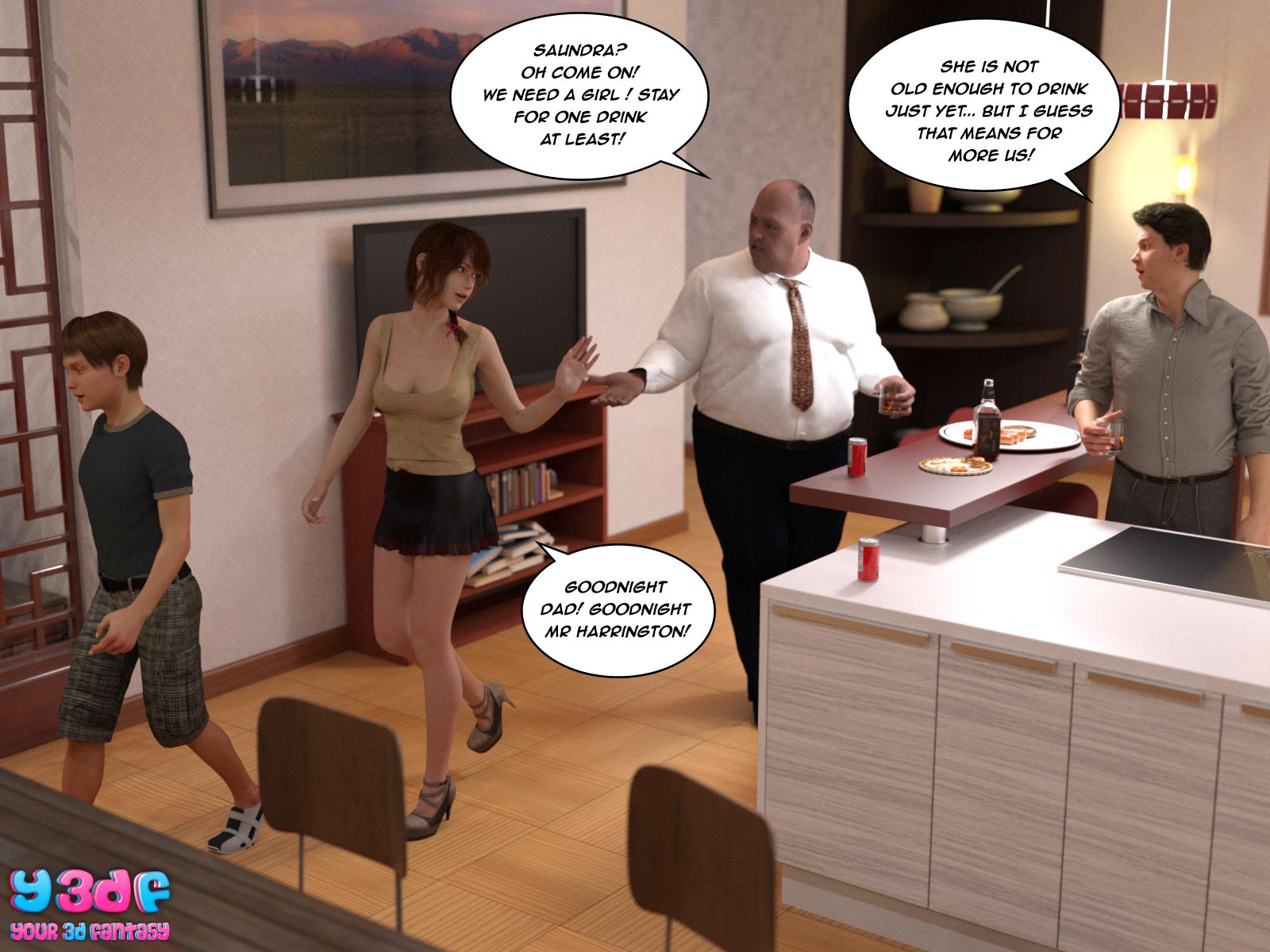 Bad Boss [Y3DF] 4 . Bad Boss - Chapter 4 [Y3DF] – page 31