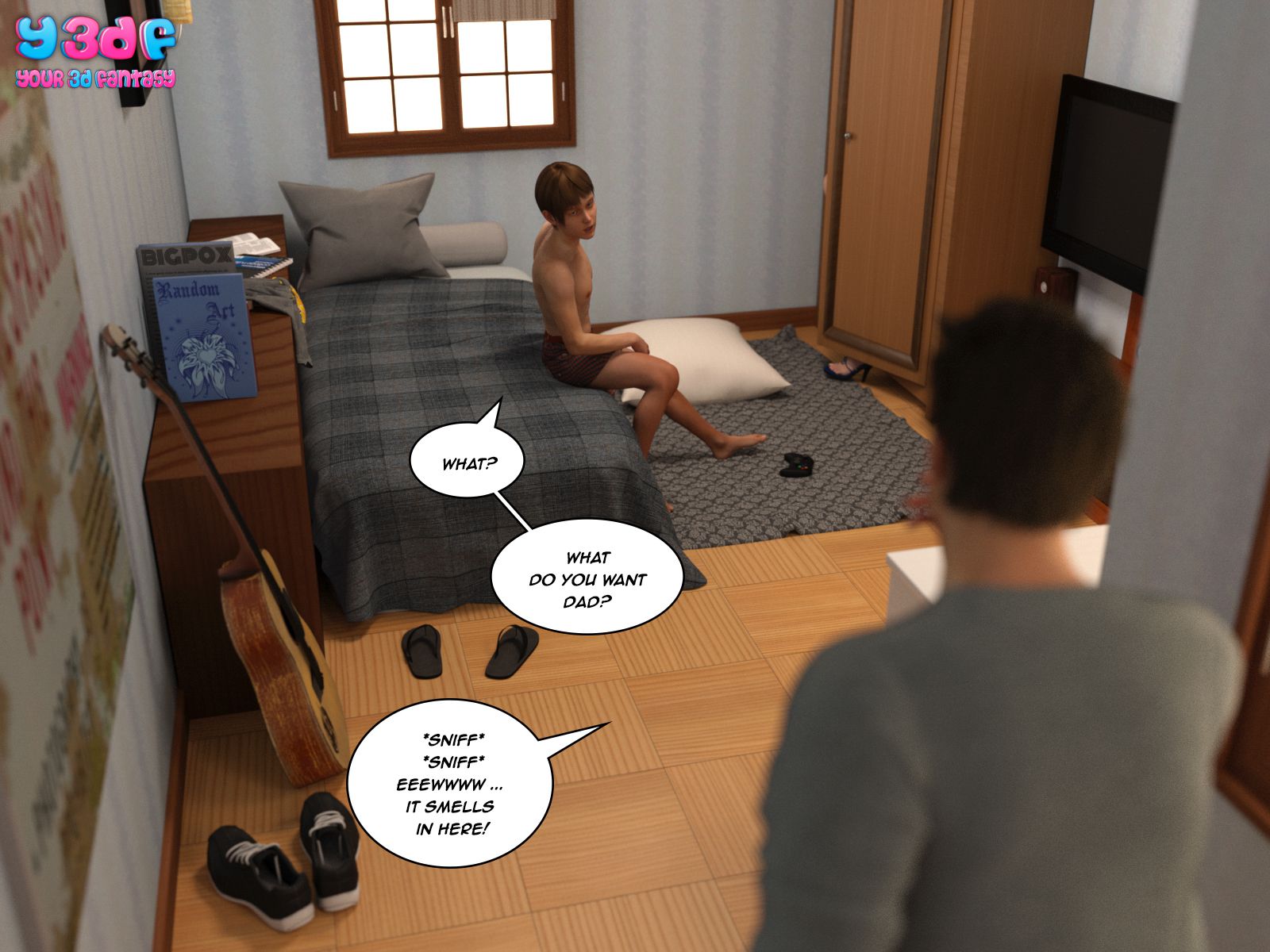 Bad Boss [Y3DF] 5 . Bad Boss - Chapter 5 [Y3DF] – page 61