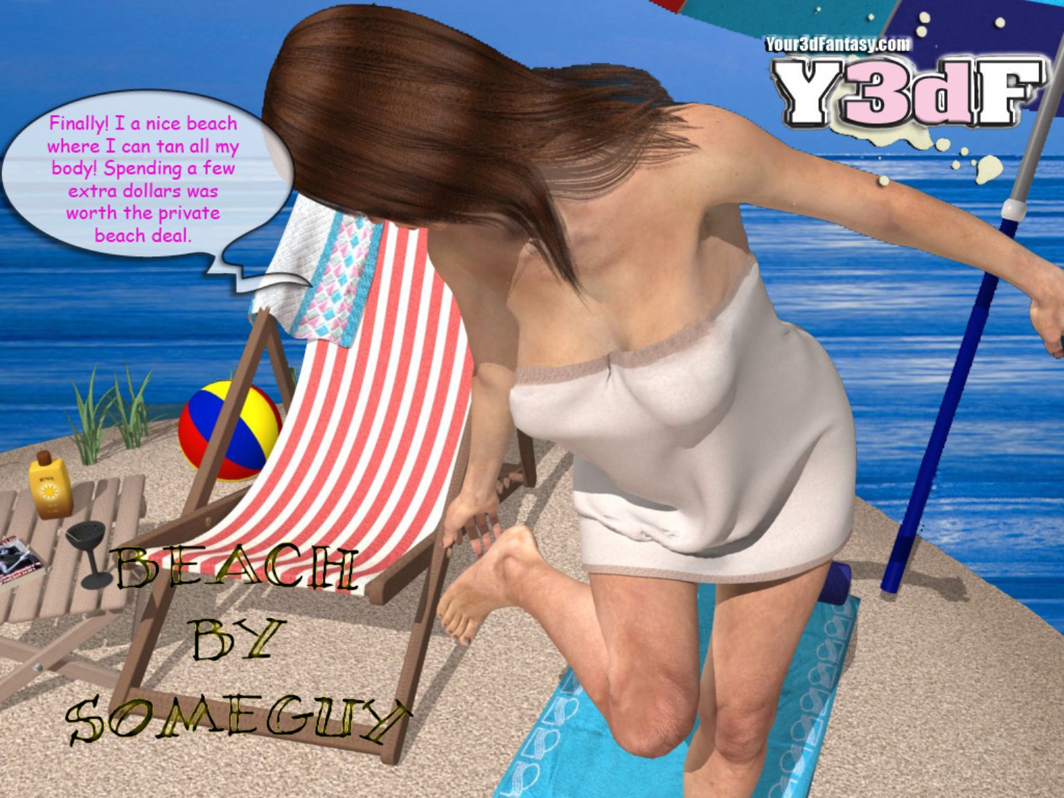 Beach [Y3DF] 1 . Beach  - Chapter 1 [Y3DF] – page 1