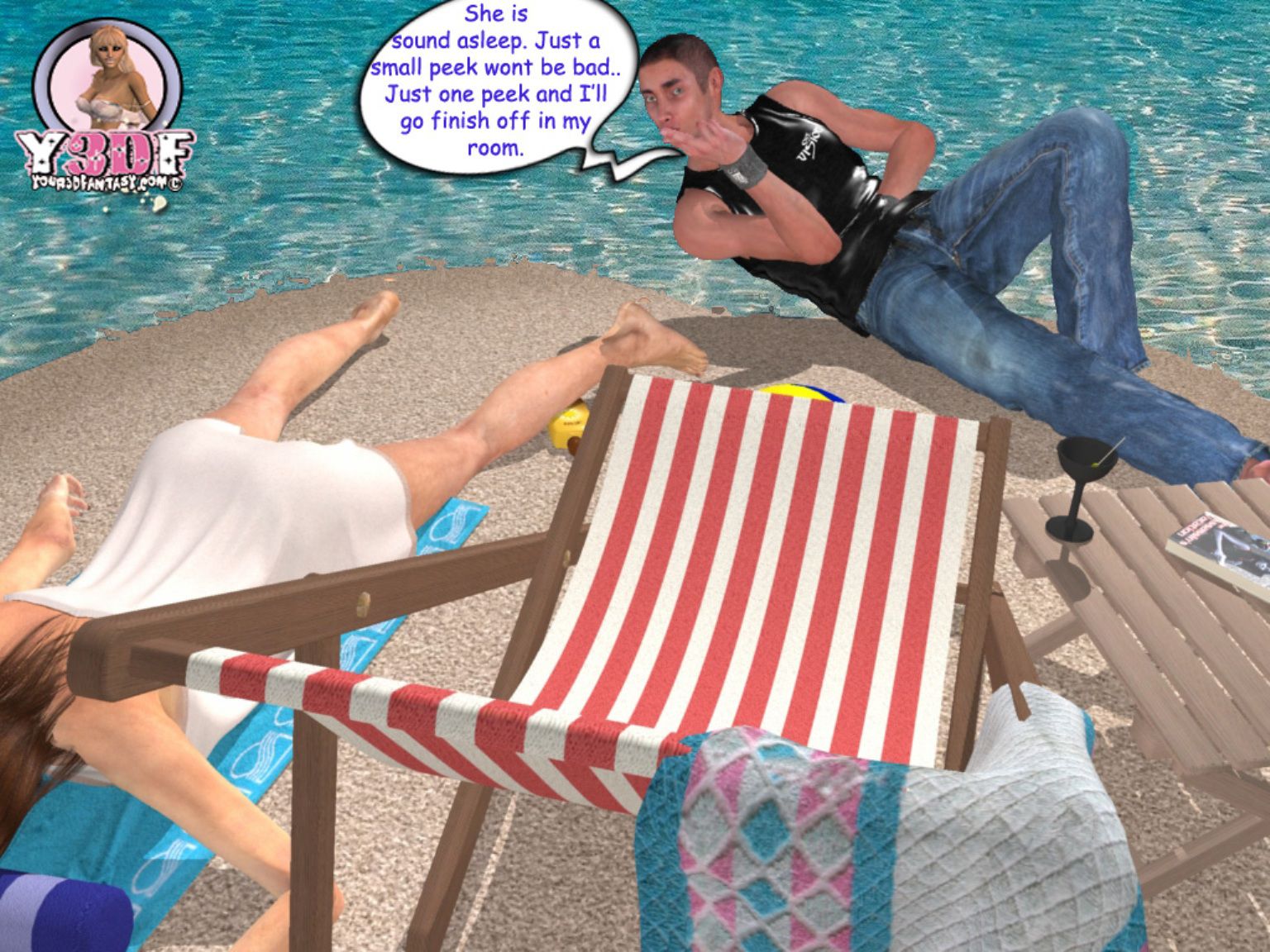 Beach [Y3DF] 1 . Beach  - Chapter 1 [Y3DF] – page 14