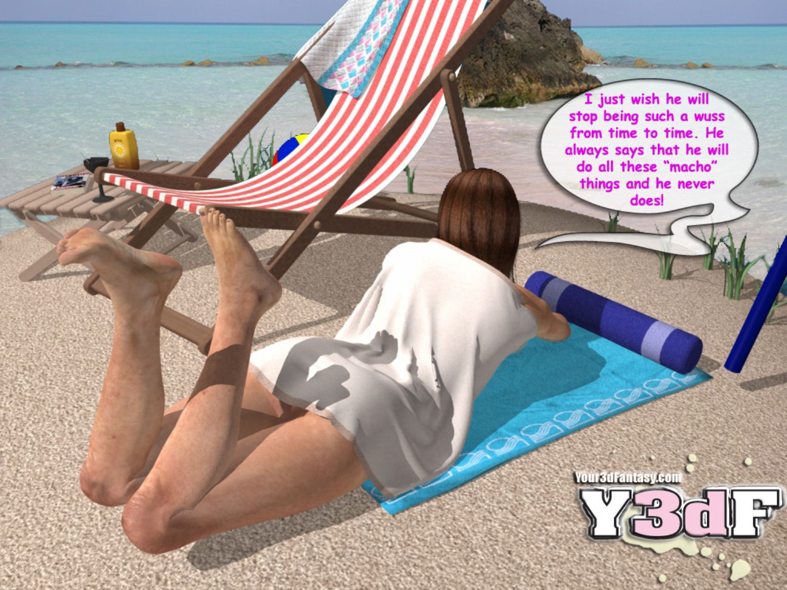 Beach [Y3DF] 1 . Beach  - Chapter 1 [Y3DF] – page 7
