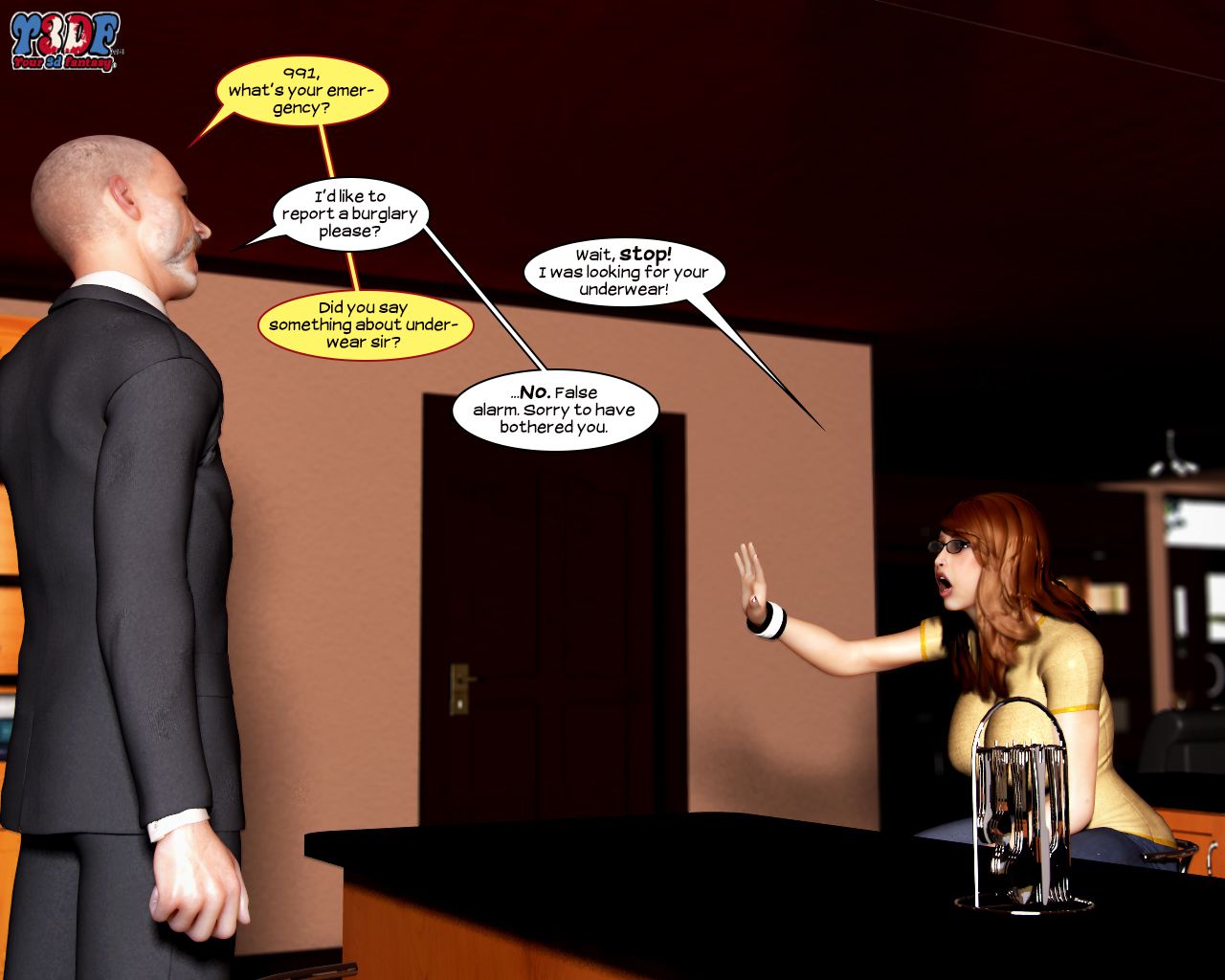 Busted &amp; Caught [Y3DF] 1 . Busted & Caught  - Chapter 1 [Y3DF] – page 68