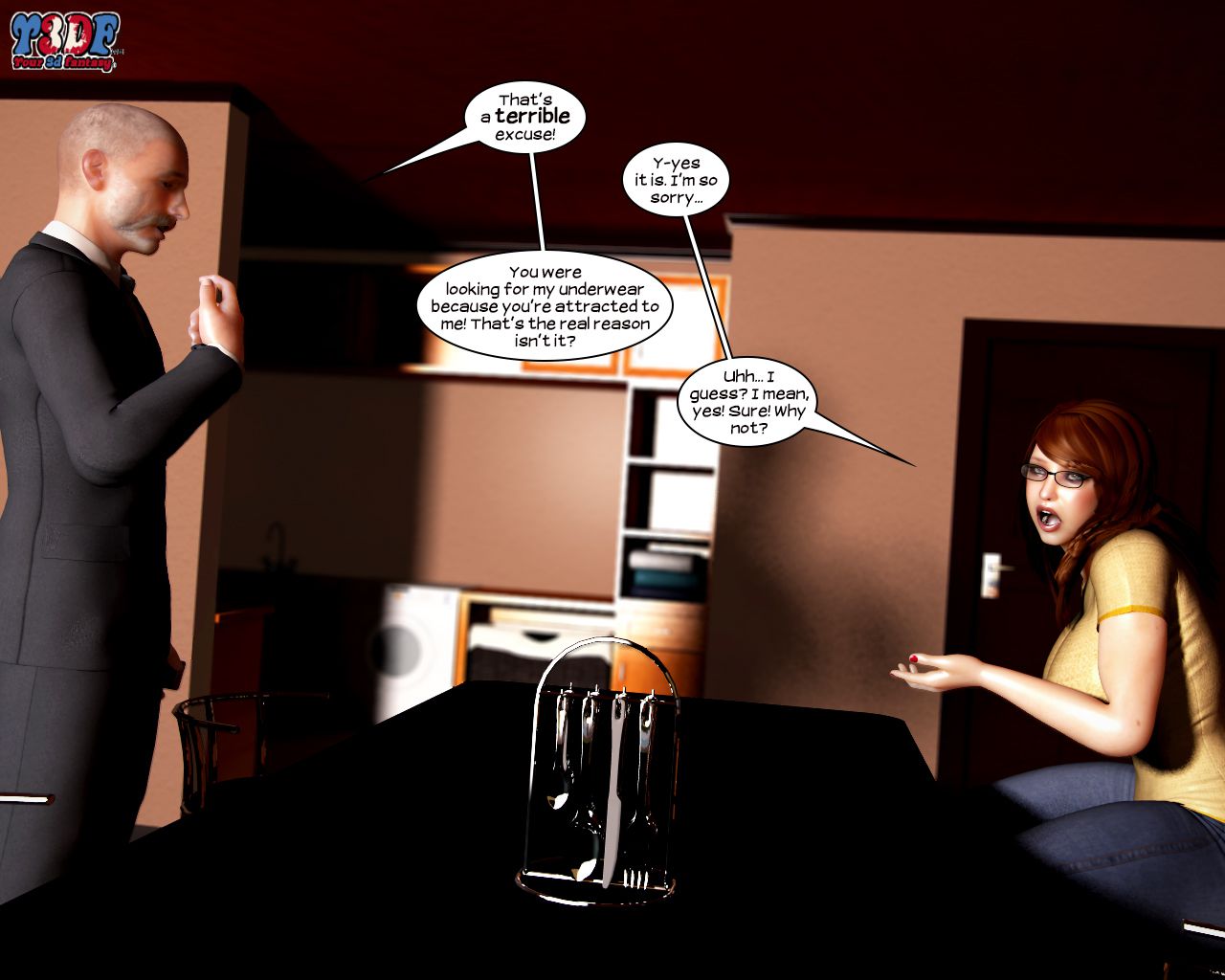Busted &amp; Caught [Y3DF] 1 . Busted & Caught  - Chapter 1 [Y3DF] – page 70