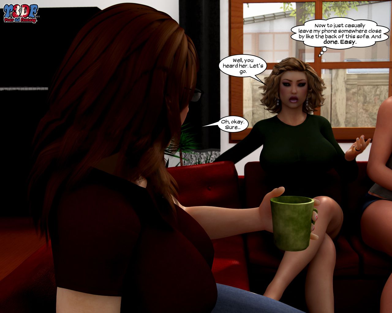 Busted &amp; Caught [Y3DF] 1 . Busted & Caught  - Chapter 1 [Y3DF] – page 9
