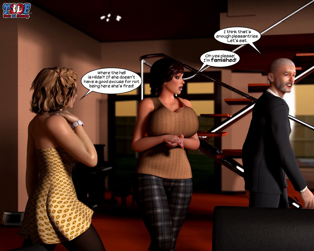 Busted &amp; Caught [Y3DF] 2 . Busted & Caught  - Chapter 2 [Y3DF] – page 18