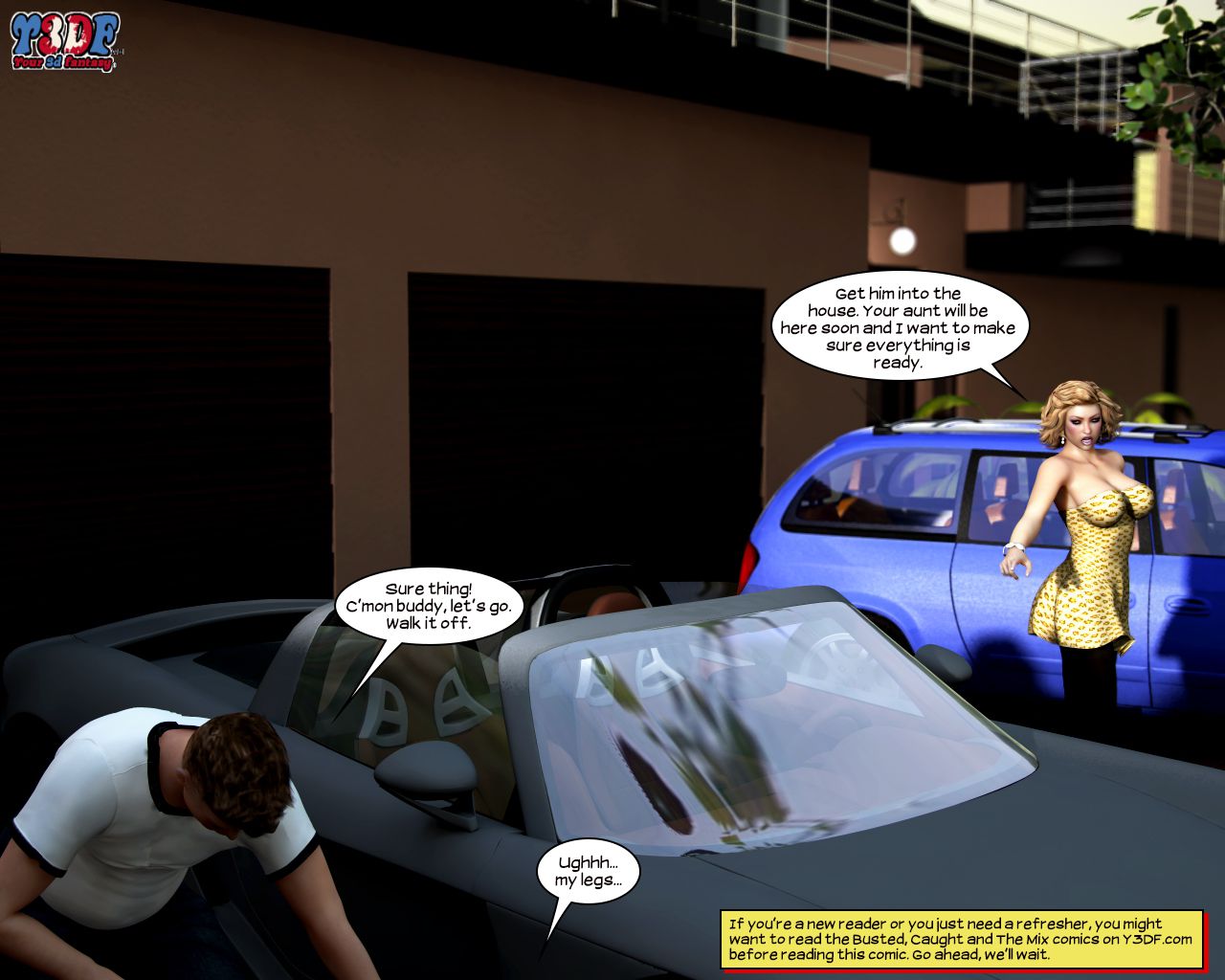 Busted &amp; Caught [Y3DF] 2 . Busted & Caught  - Chapter 2 [Y3DF] – page 2