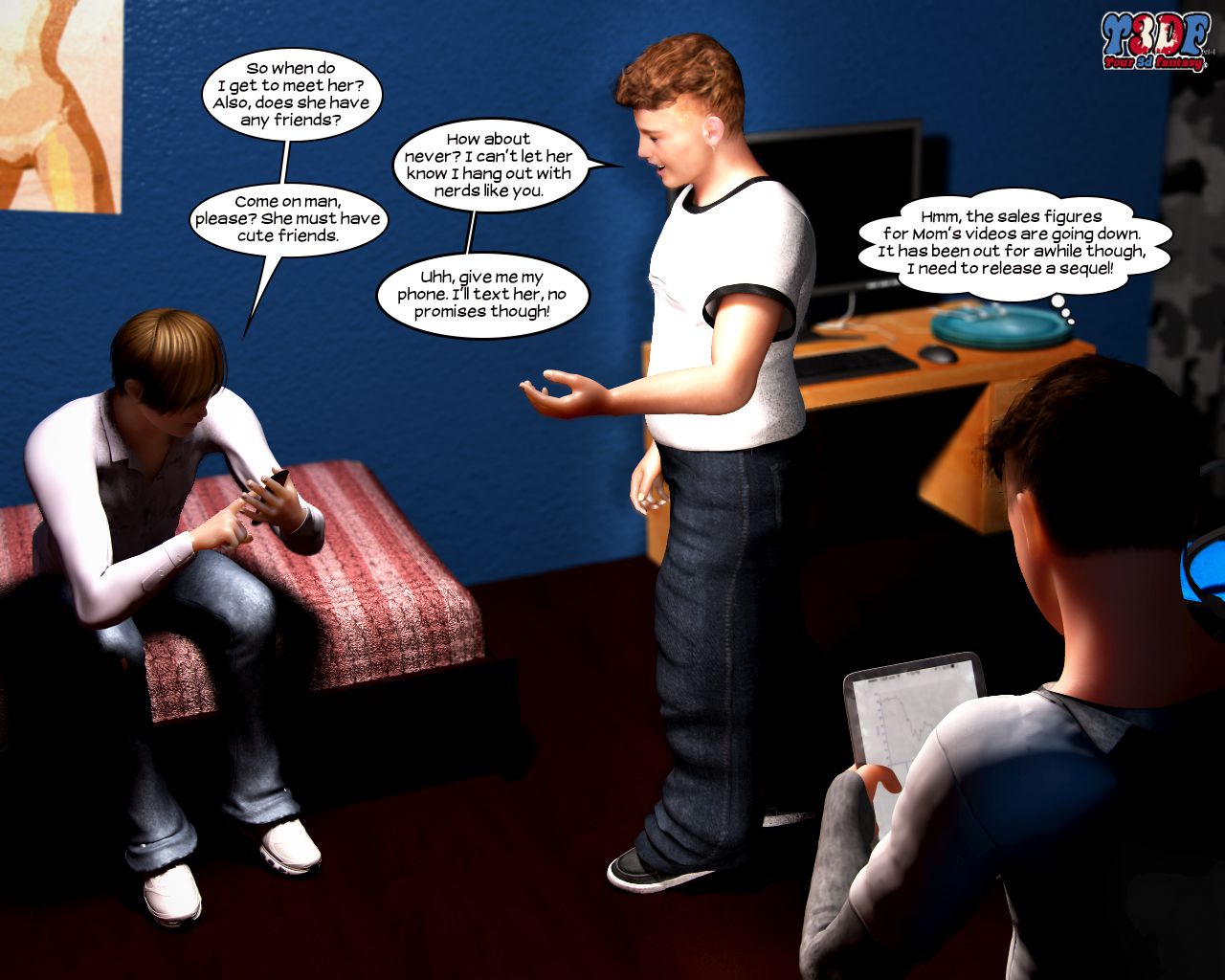 Busted &amp; Caught [Y3DF] 2 . Busted & Caught  - Chapter 2 [Y3DF] – page 26