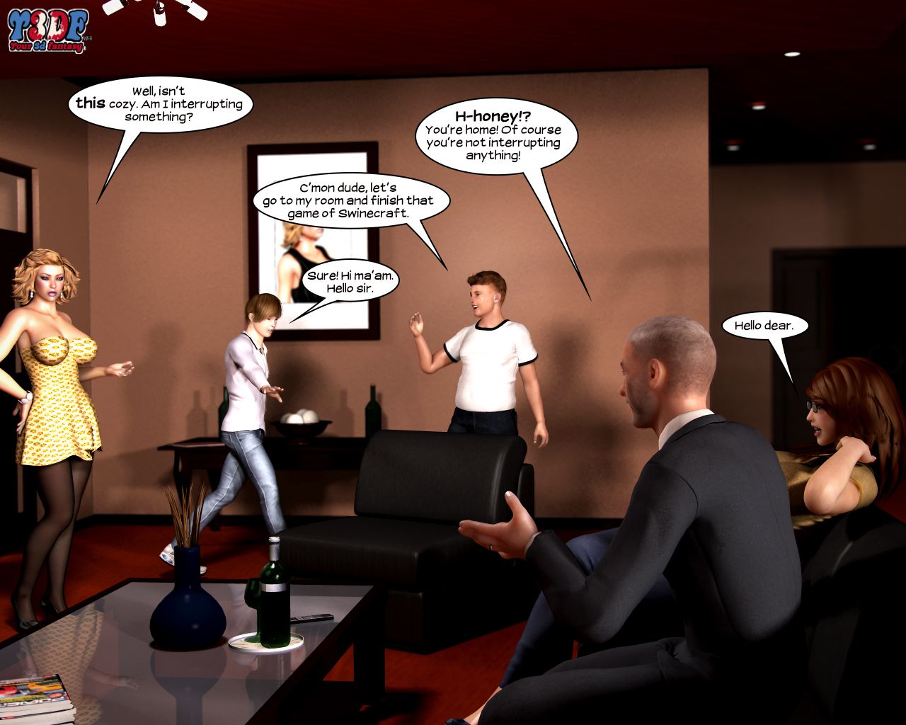 Busted &amp; Caught [Y3DF] 2 . Busted & Caught  - Chapter 2 [Y3DF] – page 5