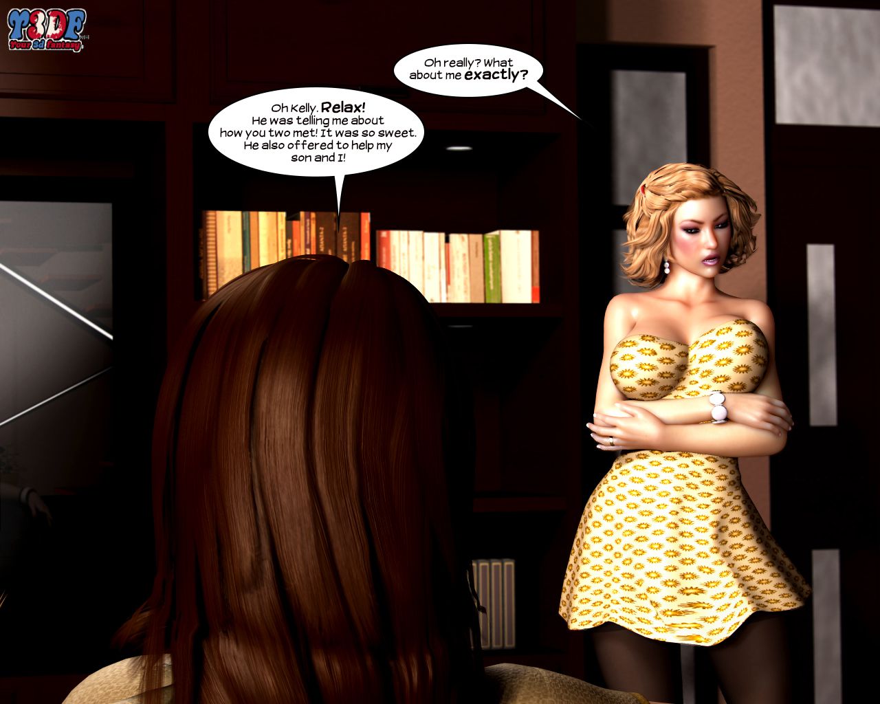 Busted &amp; Caught [Y3DF] 2 . Busted & Caught  - Chapter 2 [Y3DF] – page 8