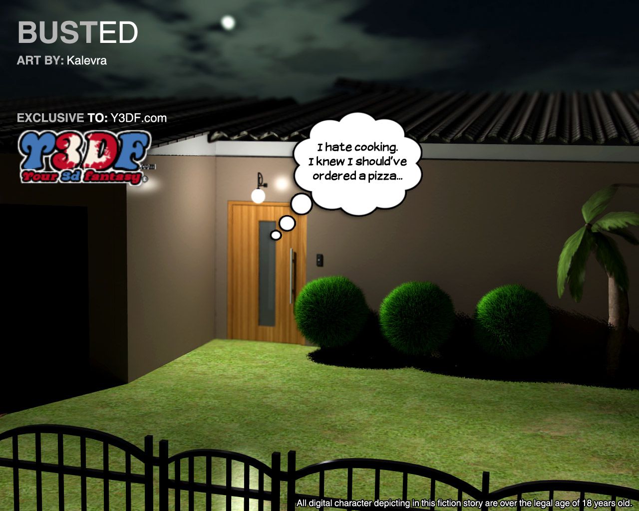 Busted [Y3DF] 1 . Busted - Chapter 1 [Y3DF] – page 1
