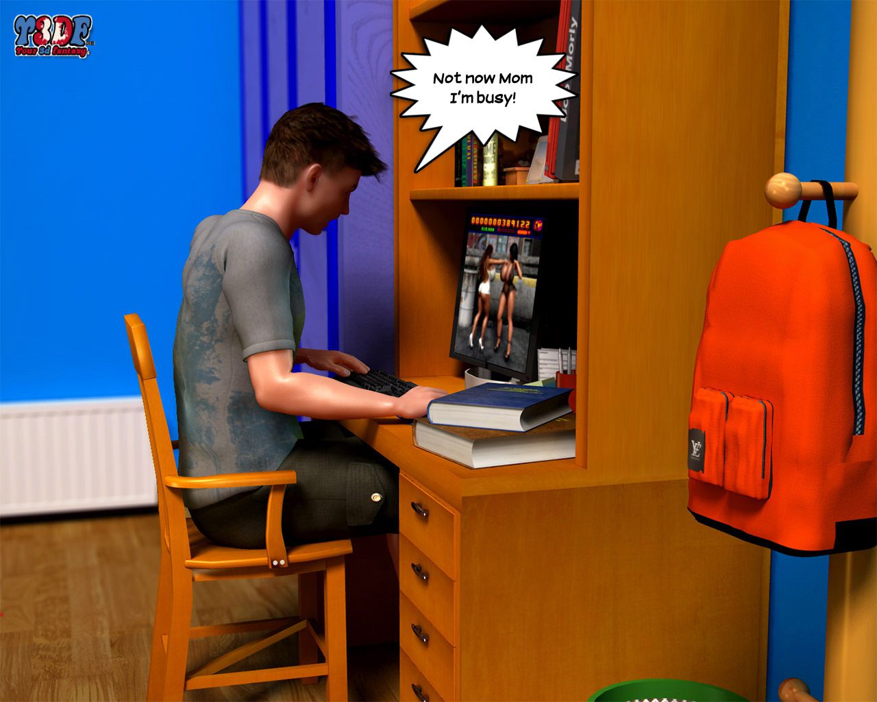 Busted [Y3DF] 1 . Busted - Chapter 1 [Y3DF] – page 3
