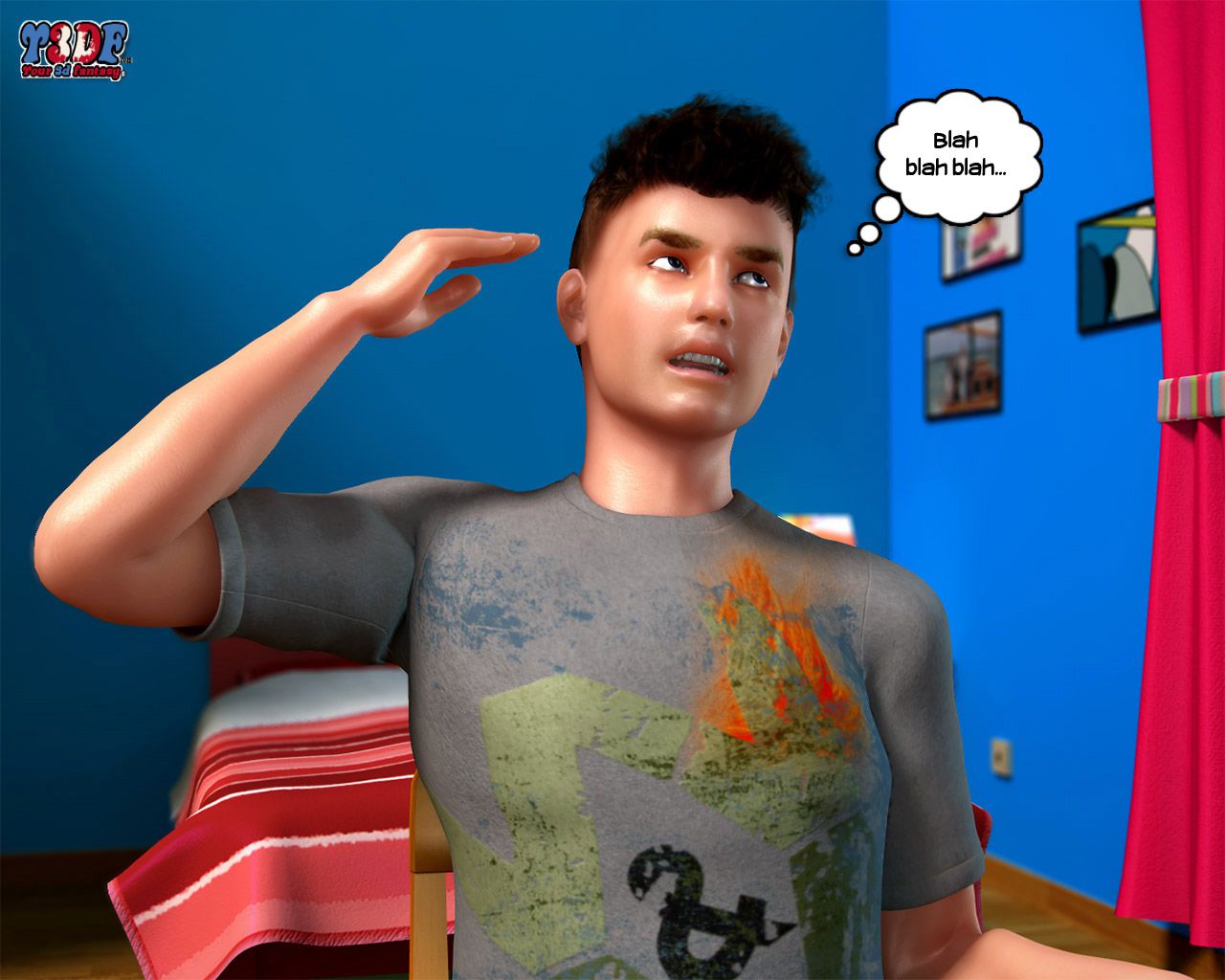 Busted [Y3DF] 1 . Busted - Chapter 1 [Y3DF] – page 5