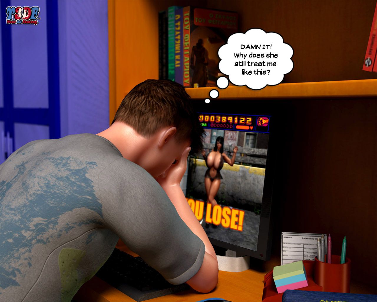 Busted [Y3DF] 1 . Busted - Chapter 1 [Y3DF] – page 7