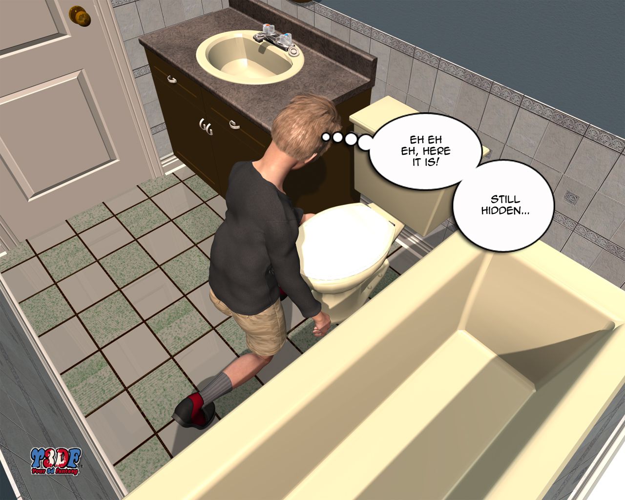 Can’t Sleep [Y3DF] 1 . Can't Sleep  - Chapter 1 [Y3DF] – page 14