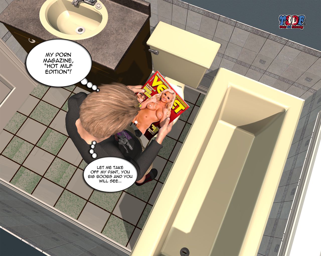 Can’t Sleep [Y3DF] 1 . Can't Sleep  - Chapter 1 [Y3DF] – page 15